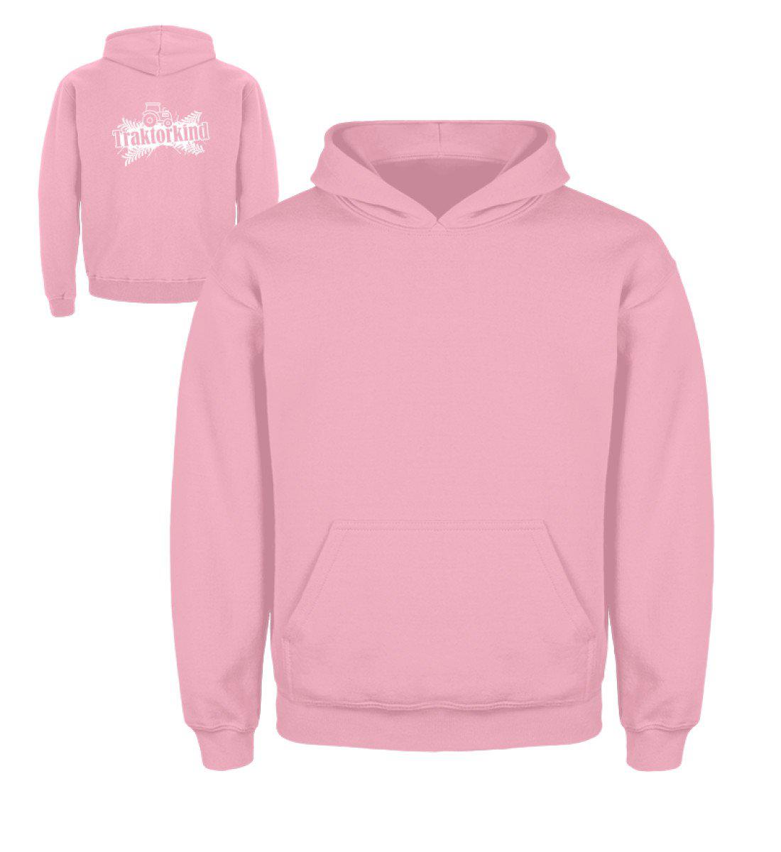 Traktorkind · Kinder Hoodie-Kinder Hoodie-Baby Pink-12/14 (152/164)-Agrarstarz