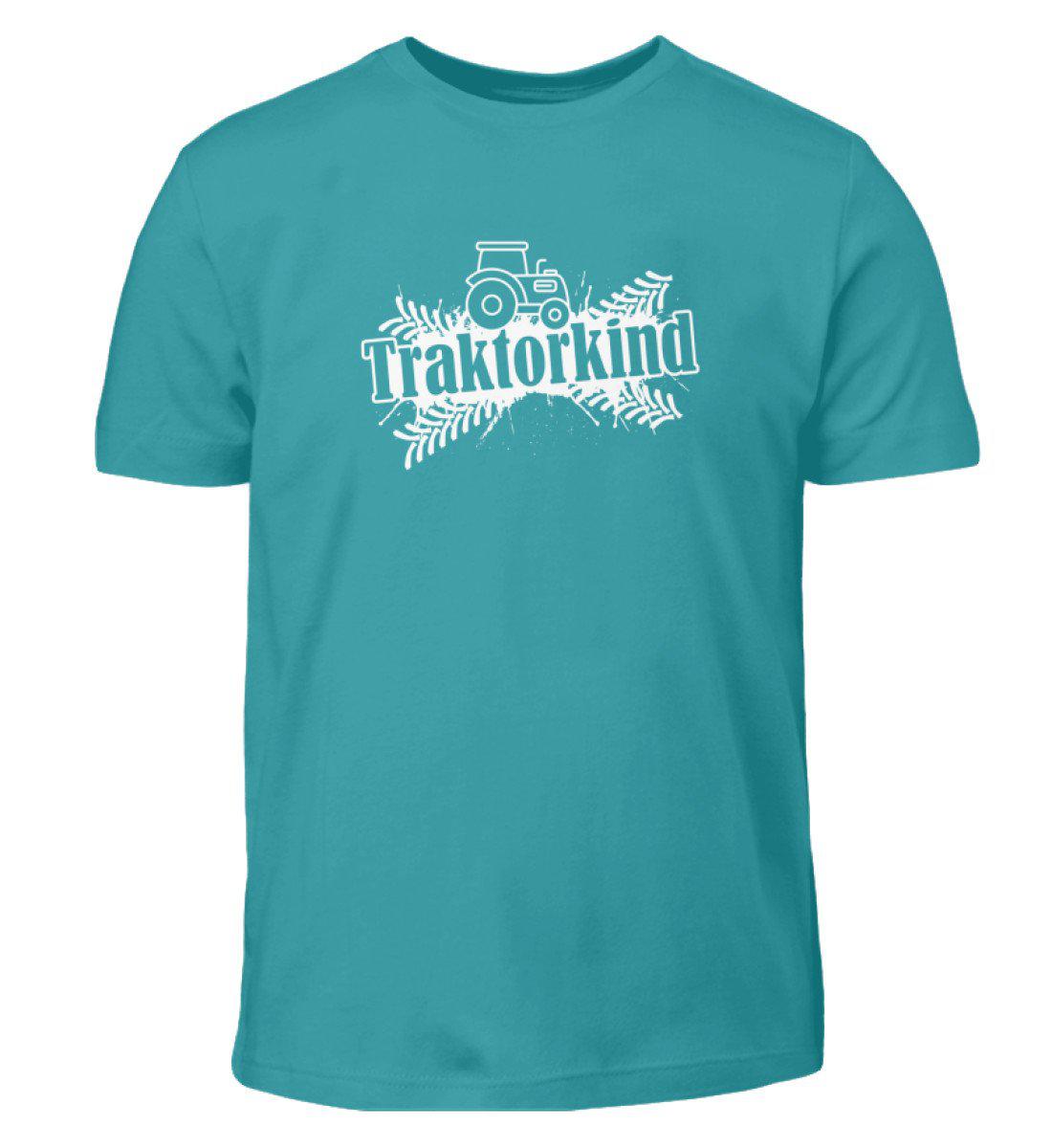 Traktorkind · Kinder T-Shirt-Kinder T-Shirt-Swimming Pool-12/14 (152/164)-Agrarstarz