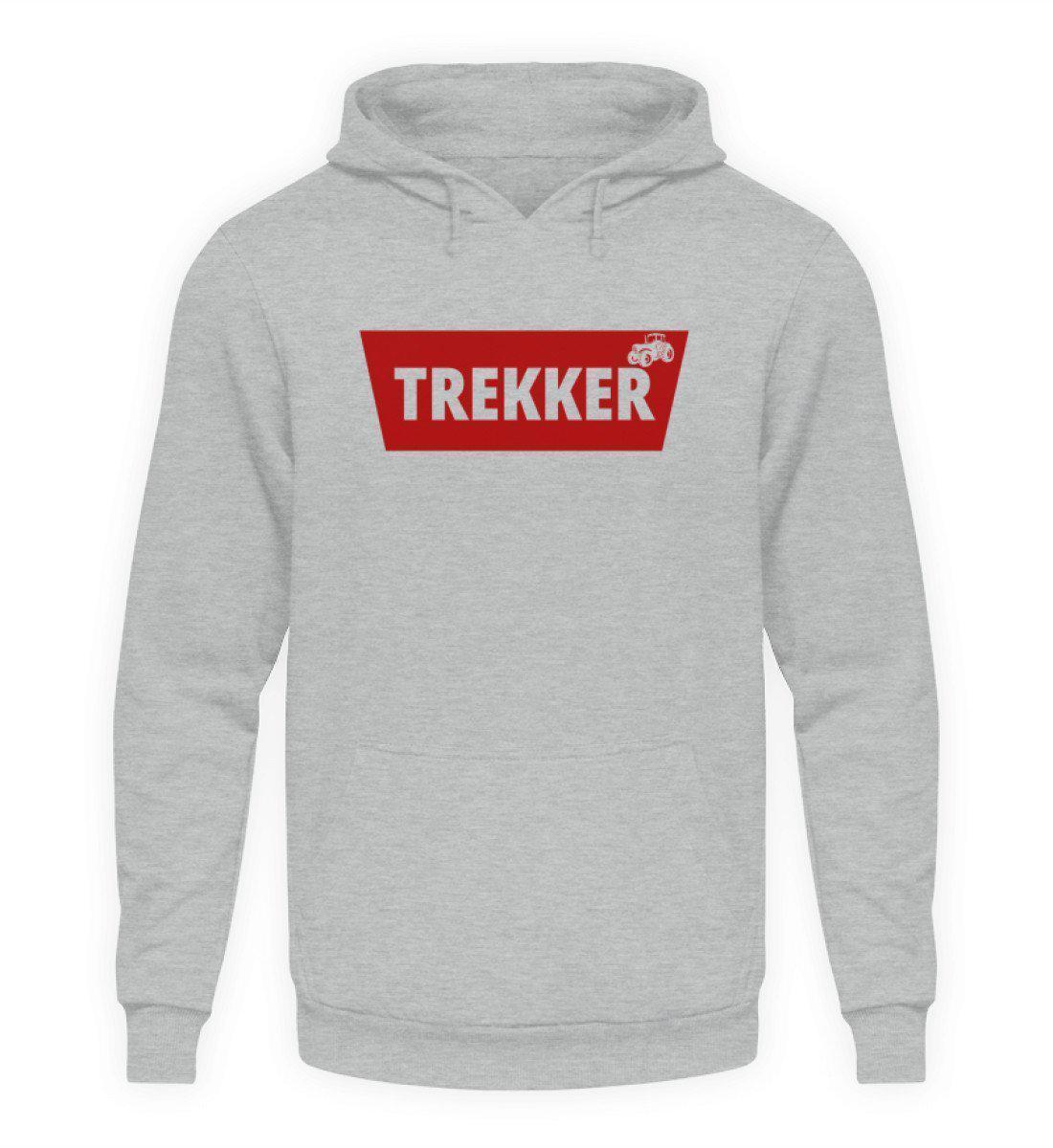 Trekker Batch rot · Unisex Kapuzenpullover Hoodie-Unisex Hoodie-Heather Sport Grey-L-Agrarstarz