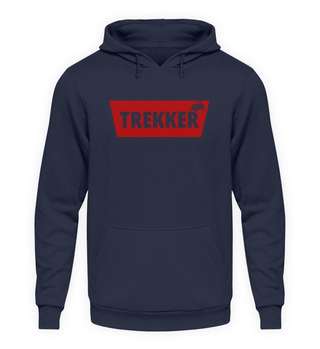 Trekker Batch rot · Unisex Kapuzenpullover Hoodie-Unisex Hoodie-Oxford Navy-L-Agrarstarz
