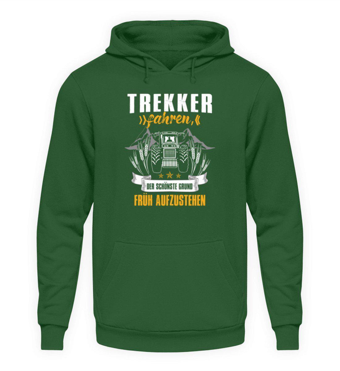 Trekker fahren · Unisex Kapuzenpullover Hoodie-Unisex Hoodie-Bottle Green-L-Agrarstarz