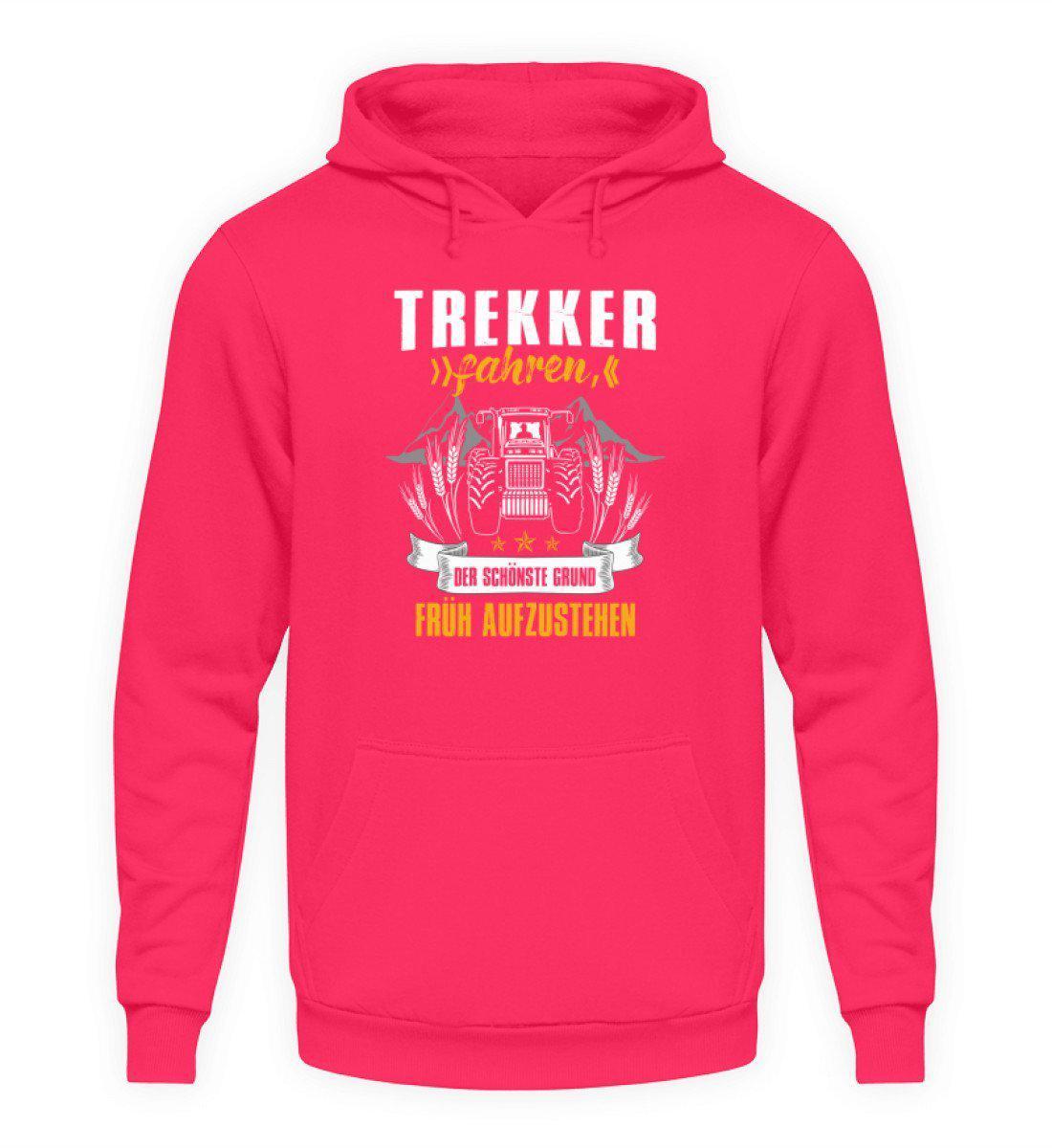 Trekker fahren · Unisex Kapuzenpullover Hoodie-Unisex Hoodie-Hot Pink-L-Agrarstarz