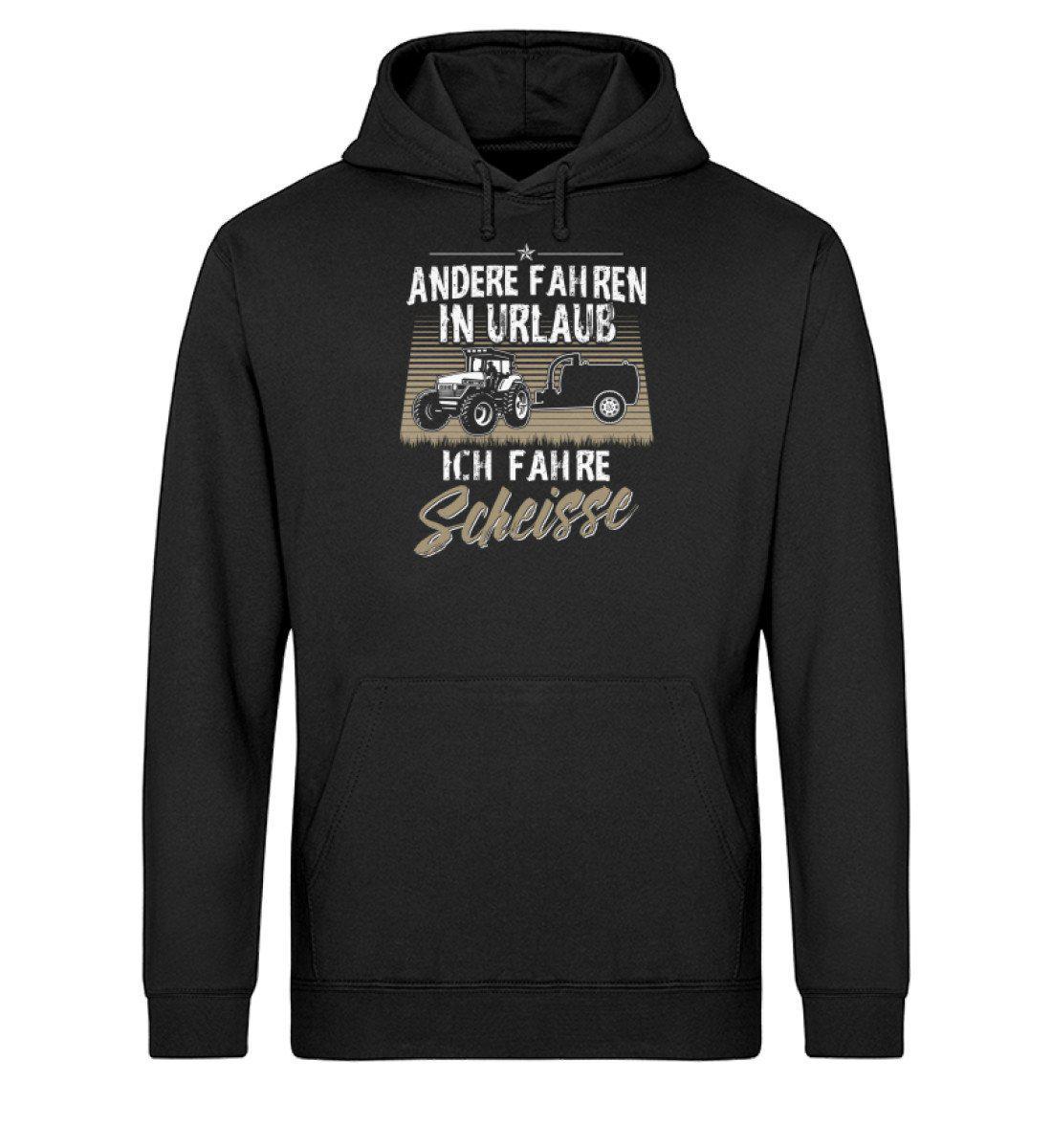 Urlaub Gülle · Unisex Organic Hoodie-Drummer Hoodie ST/ST-Black-XS-Agrarstarz