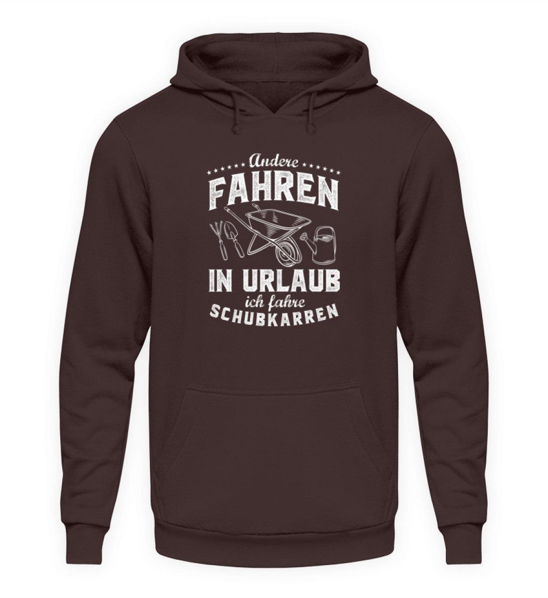 Urlaub Schubkarre · Unisex Kapuzenpullover Hoodie-Unisex Hoodie-Hot Chocolate-S-Agrarstarz