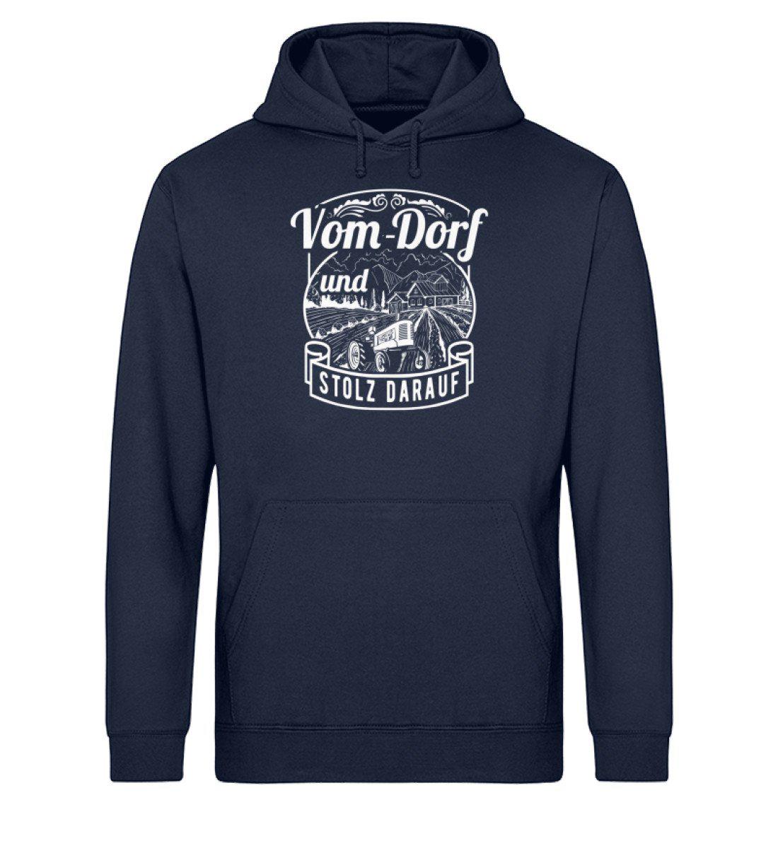 Vom Dorf und stolz · Unisex Organic Hoodie-Drummer Hoodie ST/ST-French Navy-XS-Agrarstarz