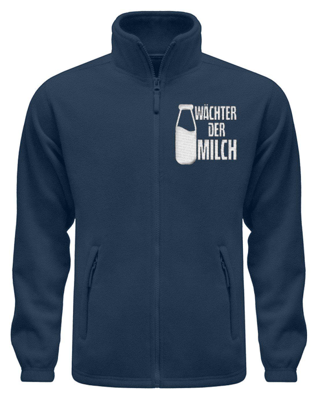 Wächter der Milch · Fleece Jacke mit Stick-Fleece Jacke mit Stick-Navy-S-Agrarstarz