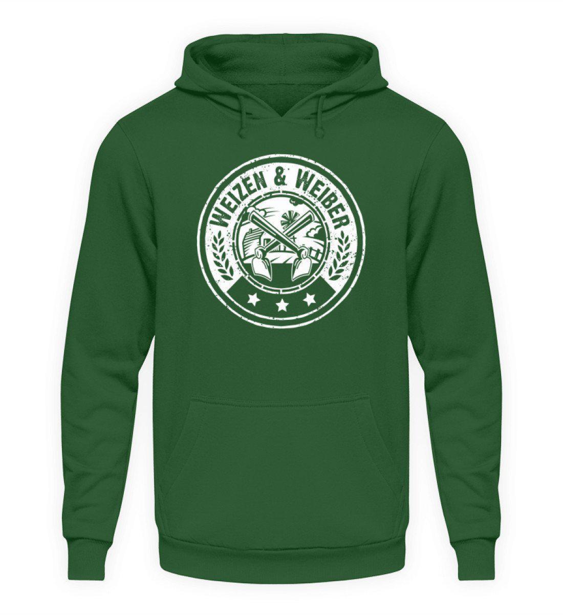 Weizen & Weiber · Unisex Kapuzenpullover Hoodie-Unisex Hoodie-Bottle Green-L-Agrarstarz
