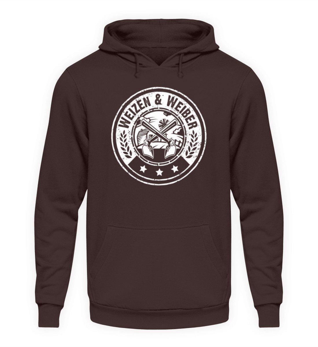 Weizen & Weiber · Unisex Kapuzenpullover Hoodie-Unisex Hoodie-Hot Chocolate-L-Agrarstarz