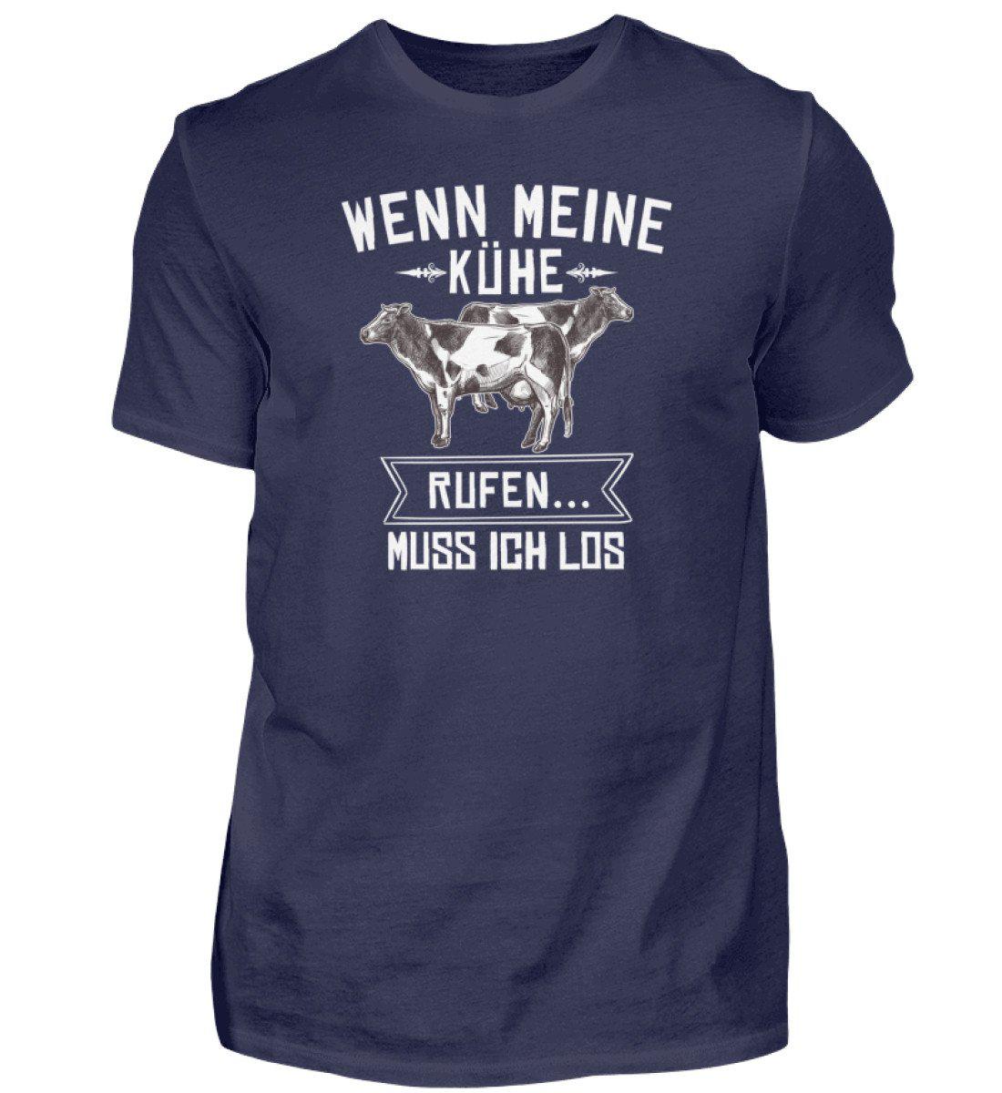 Wenn Kühe rufen · Herren T-Shirt-Herren Basic T-Shirt-Agrarstarz