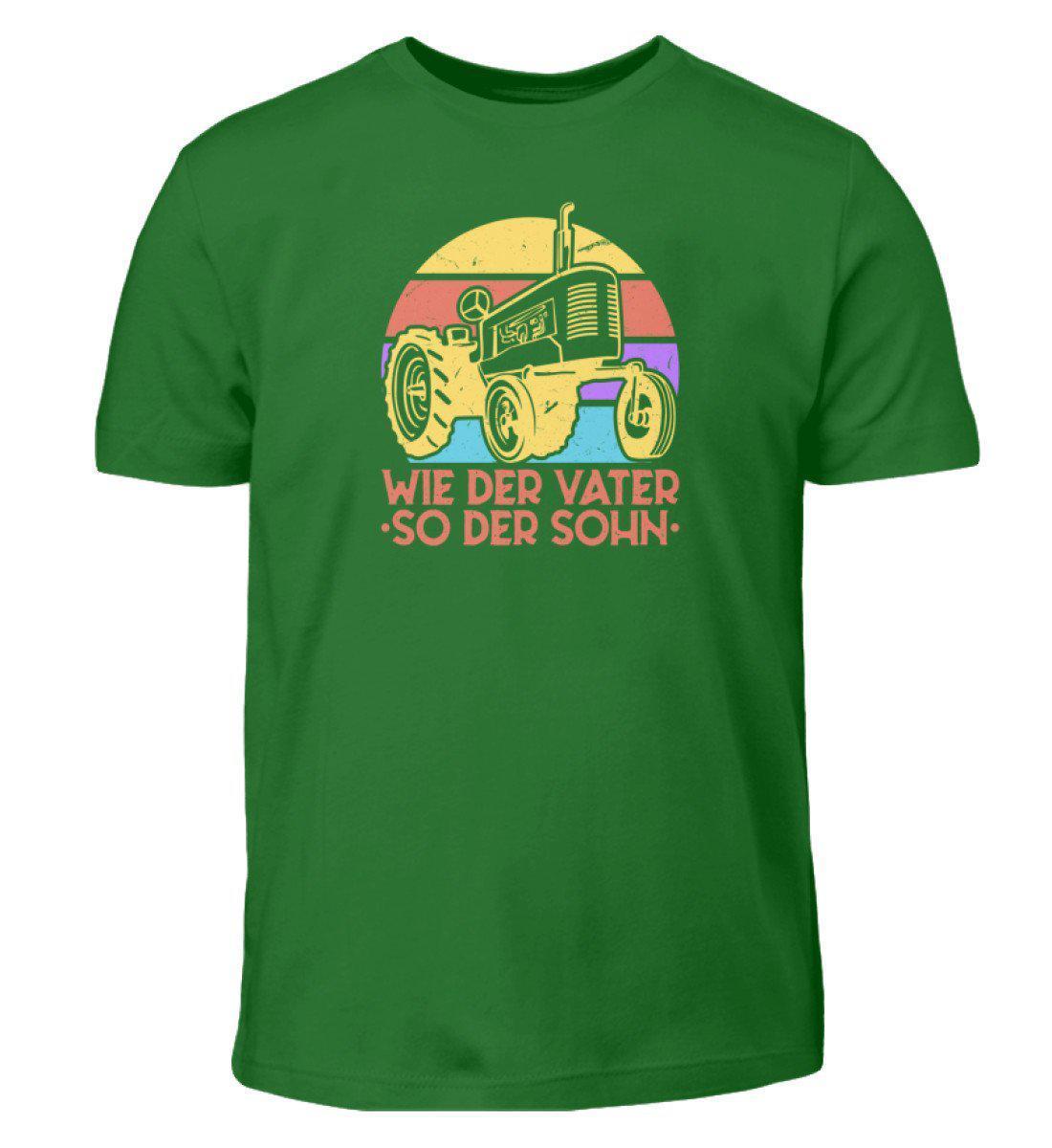 Wie der Vater so der Sohn · Kinder T-Shirt-Kinder T-Shirt-Kelly Green-12/14 (152/164)-Agrarstarz