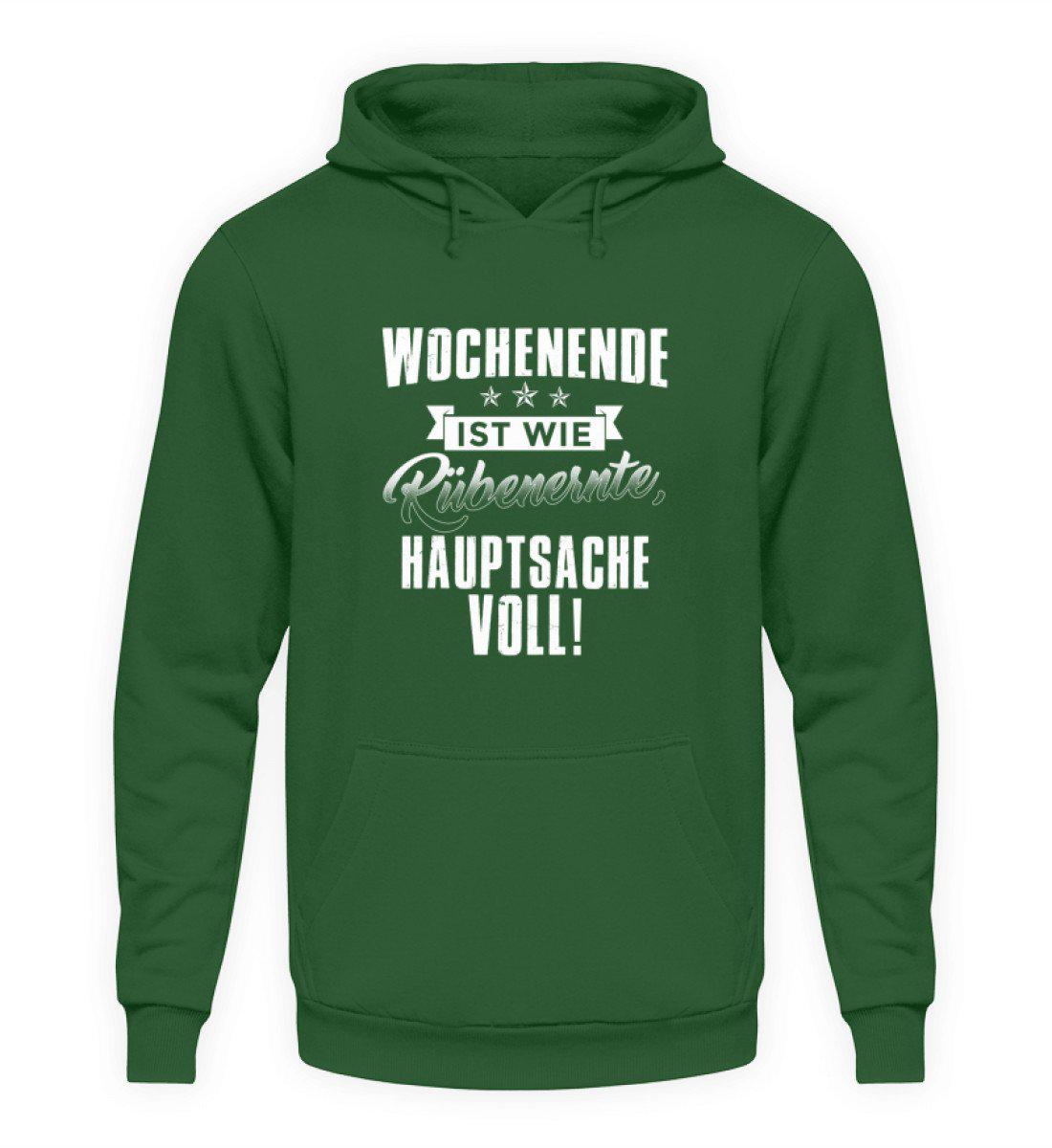 Wochenende Rübenernte · Unisex Kapuzenpullover Hoodie-Unisex Hoodie-Bottle Green-S-Agrarstarz
