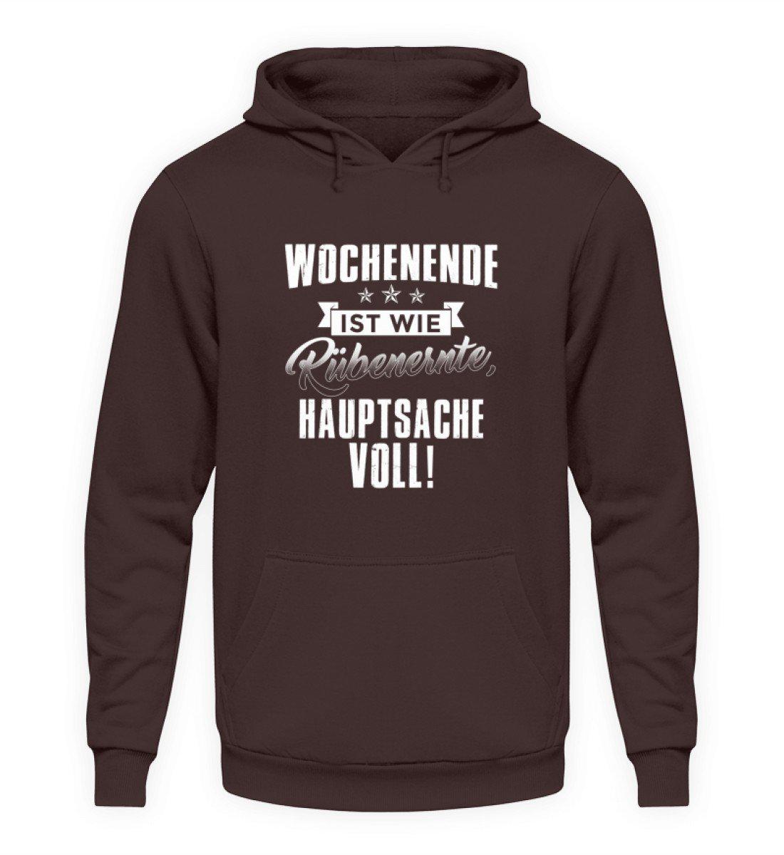 Wochenende Rübenernte · Unisex Kapuzenpullover Hoodie-Unisex Hoodie-Hot Chocolate-S-Agrarstarz