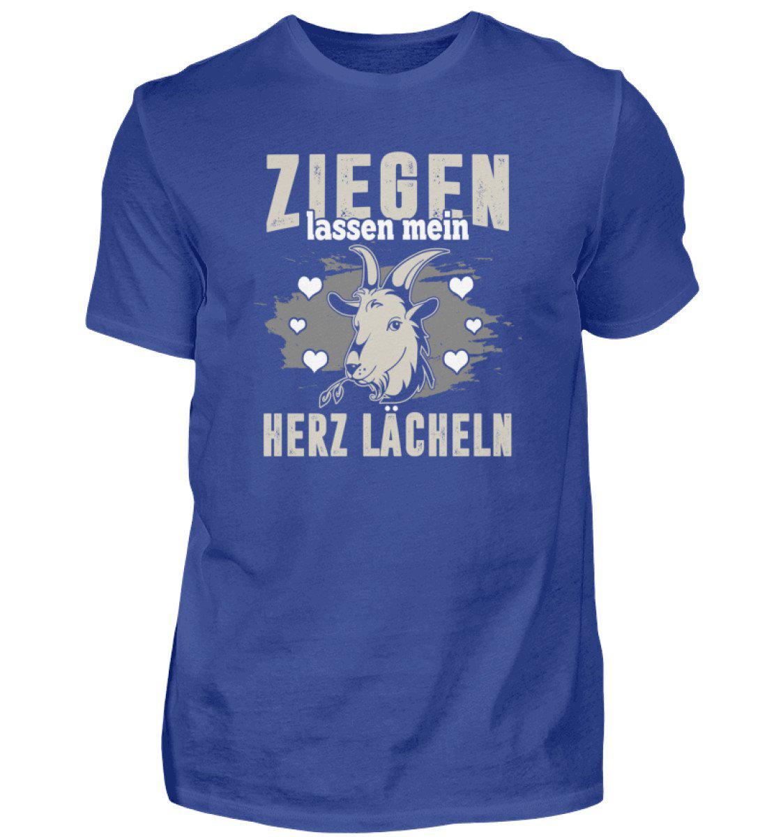 Ziegen Herz lächeln · Herren T-Shirt-Herren Basic T-Shirt-Royal Blue-S-Agrarstarz