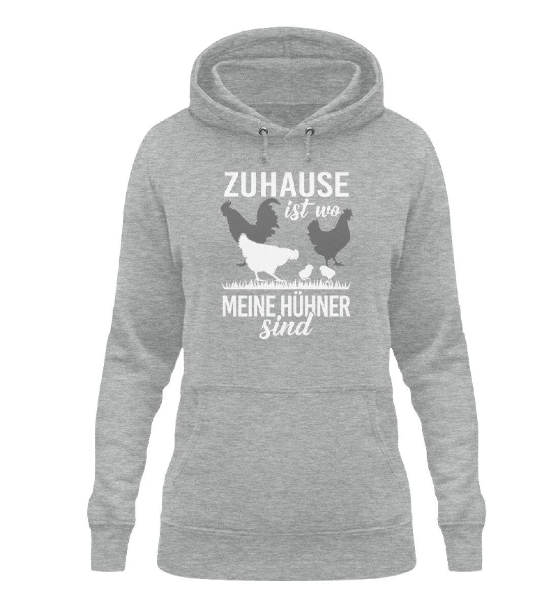 Zuhause Hühner · Damen Hoodie-Damen Hoodie-Heather Sport Grey-XS-Agrarstarz