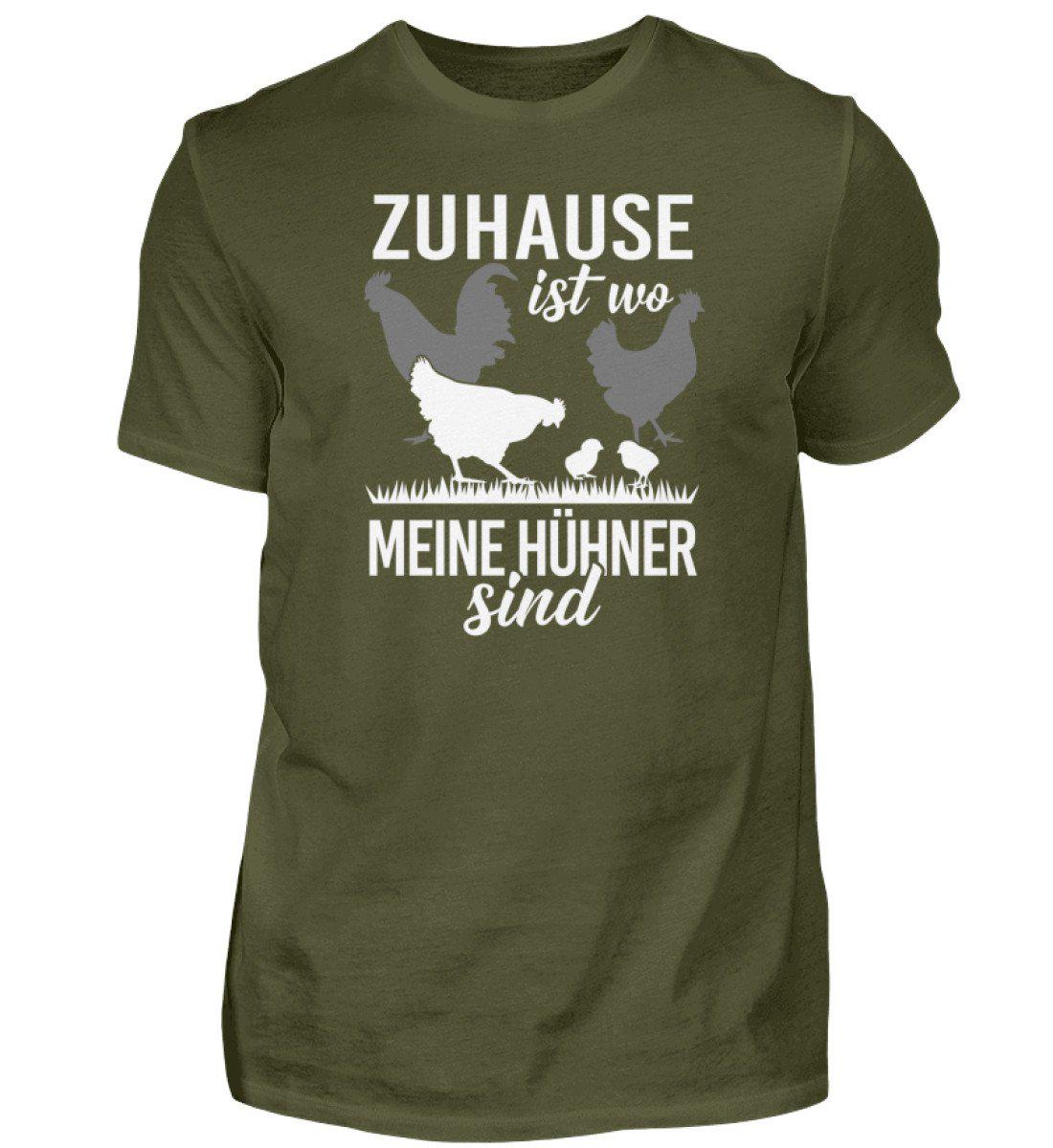 Zuhause Hühner · Herren T-Shirt-Herren Basic T-Shirt-Agrarstarz