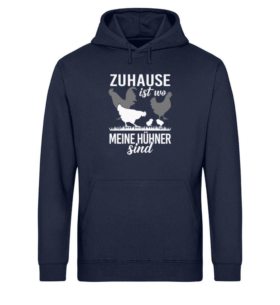 Zuhause Hühner · Unisex Organic Hoodie-Drummer Hoodie ST/ST-French Navy-XS-Agrarstarz