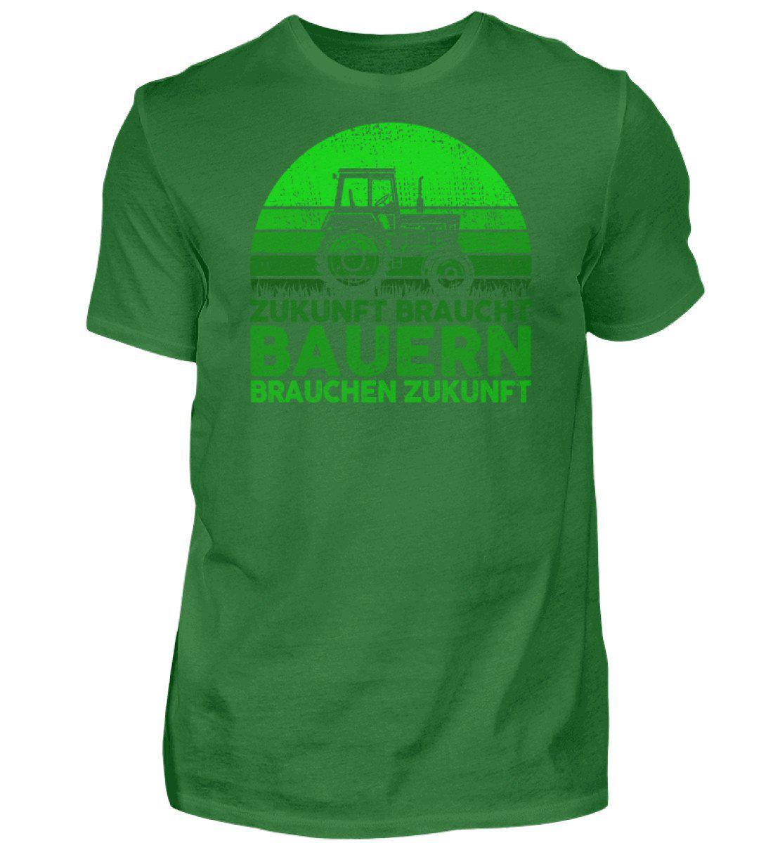 Zukunft braucht Bauern · Herren T-Shirt-Herren Basic T-Shirt-Kelly Green-S-Agrarstarz