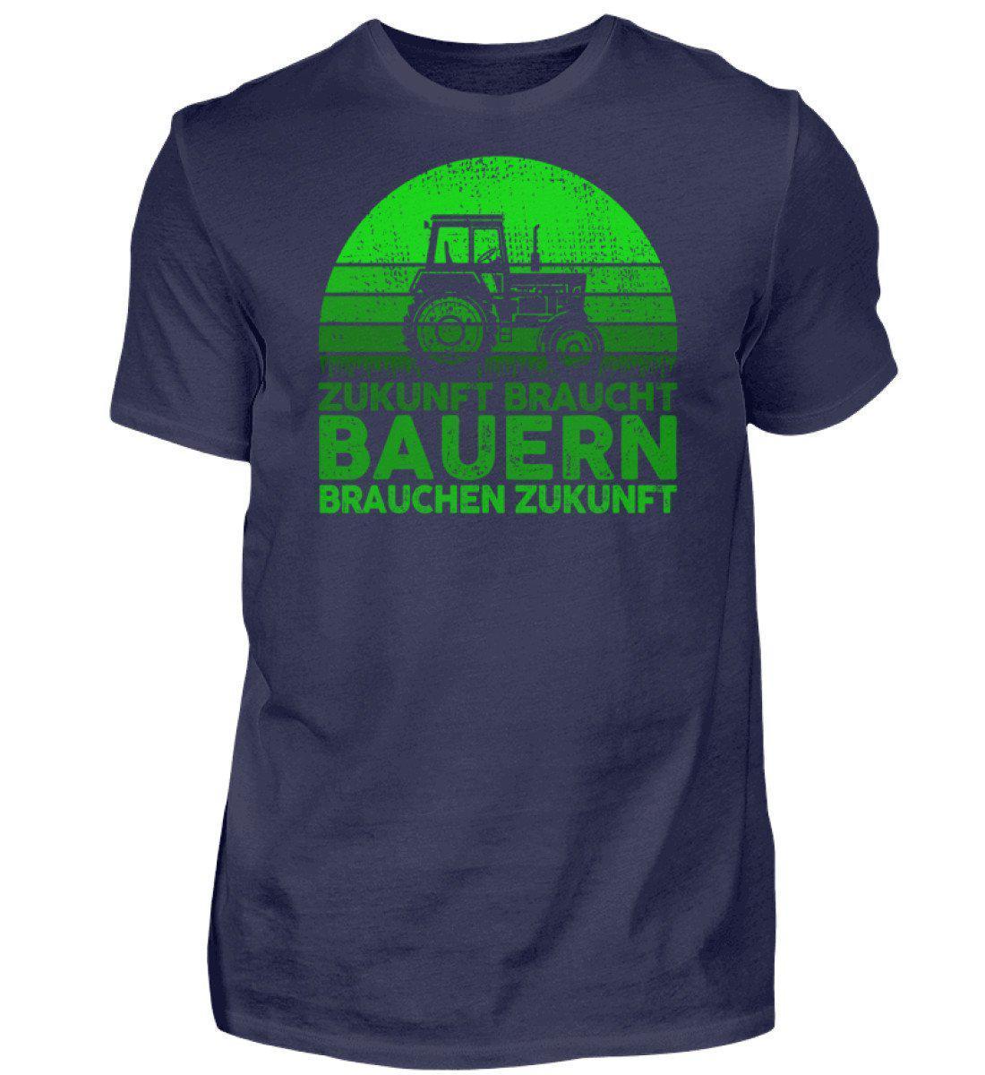 Zukunft braucht Bauern · Herren T-Shirt-Herren Basic T-Shirt-Navy-S-Agrarstarz