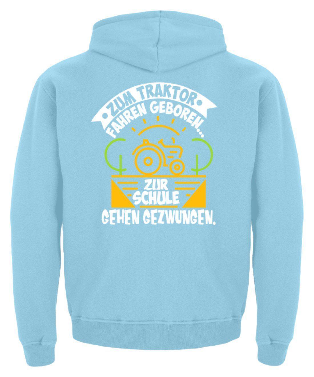 Zum Traktor fahren geboren · Kinder Kapuzenpullover Hoodie-Kinder Hoodie-Agrarstarz