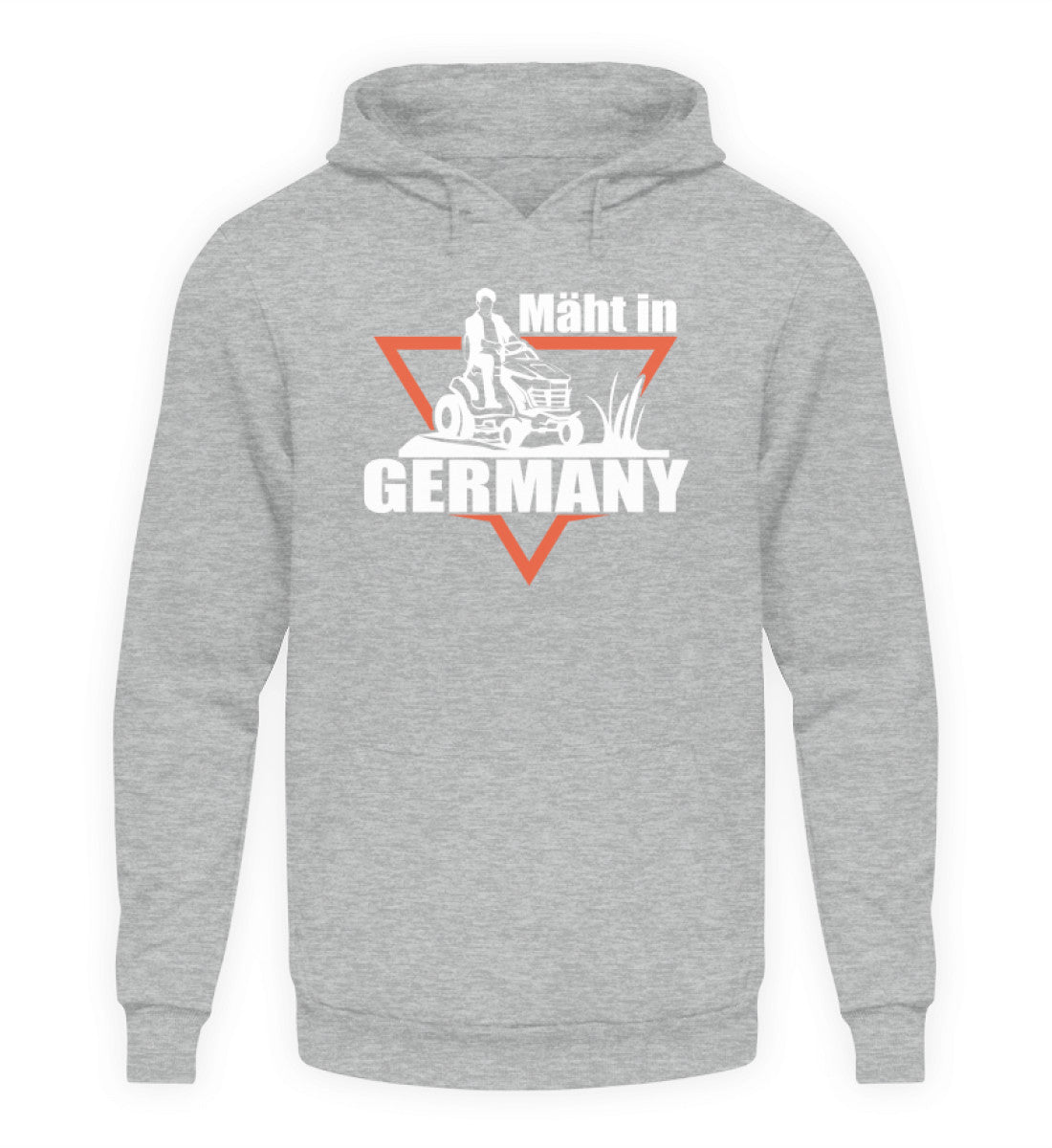 mäht in Germany Traktor · Unisex Kapuzenpullover Hoodie-Unisex Hoodie-Heather Sport Grey-XS-Agrarstarz
