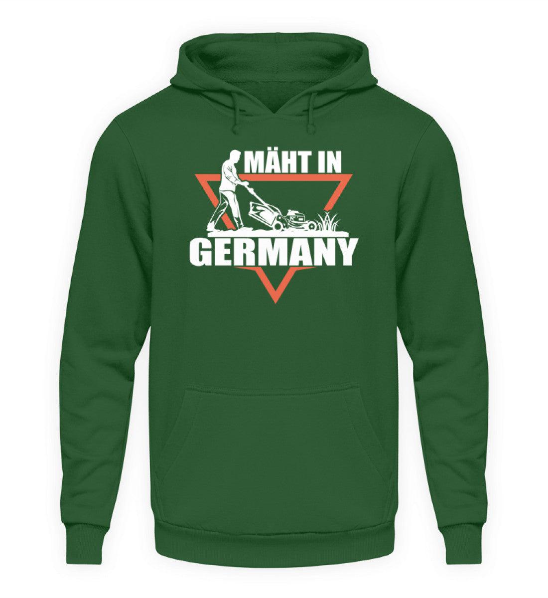 mäht in Germany · Unisex Kapuzenpullover Hoodie-Unisex Hoodie-Bottle Green-XS-Agrarstarz