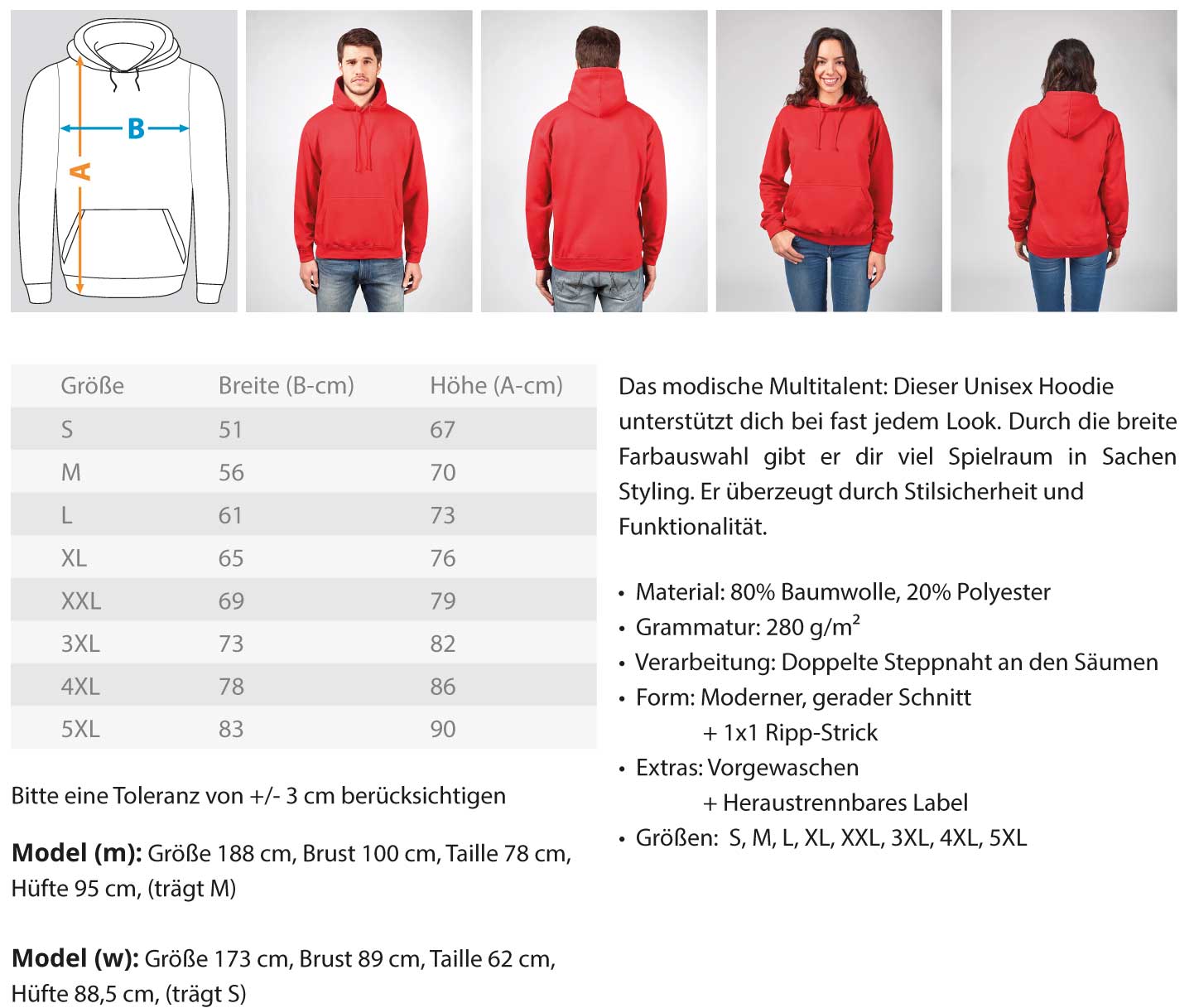 Mähnager Butterfly Traktor · Unisex Kapuzenpullover Hoodie-Unisex Hoodie-Agrarstarz