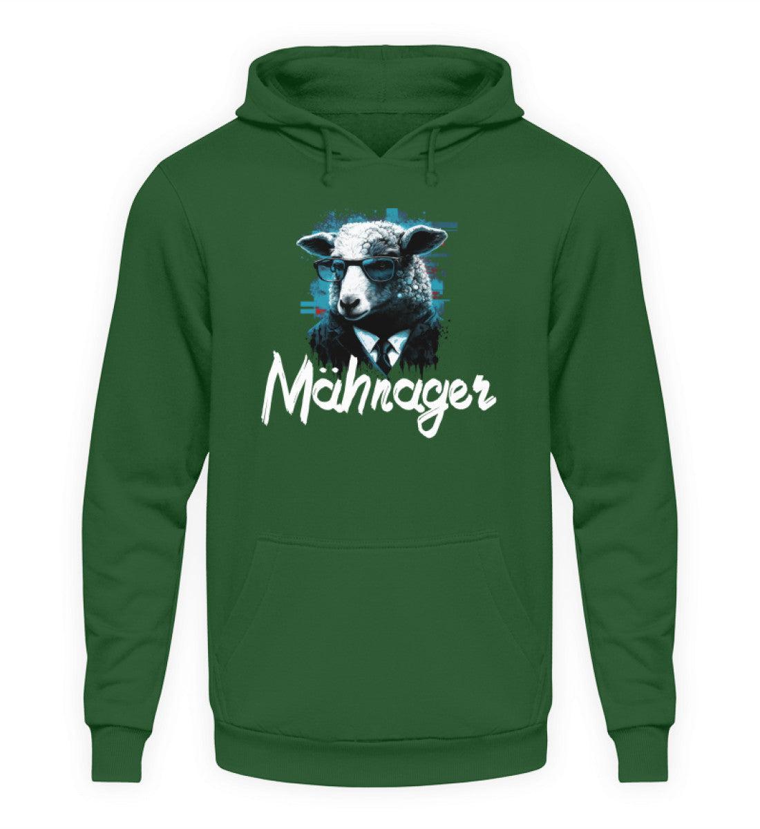 Mähnager Schaf · Unisex Kapuzenpullover Hoodie-Unisex Hoodie-Bottle Green-XS-Agrarstarz