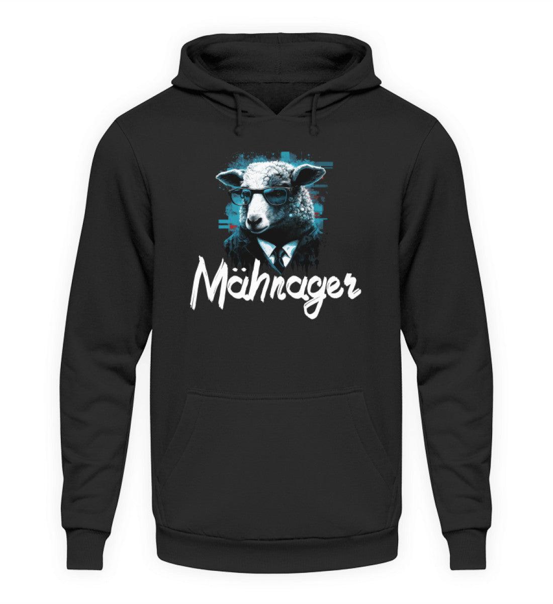 Mähnager Schaf · Unisex Kapuzenpullover Hoodie-Unisex Hoodie-Deep Black-XS-Agrarstarz