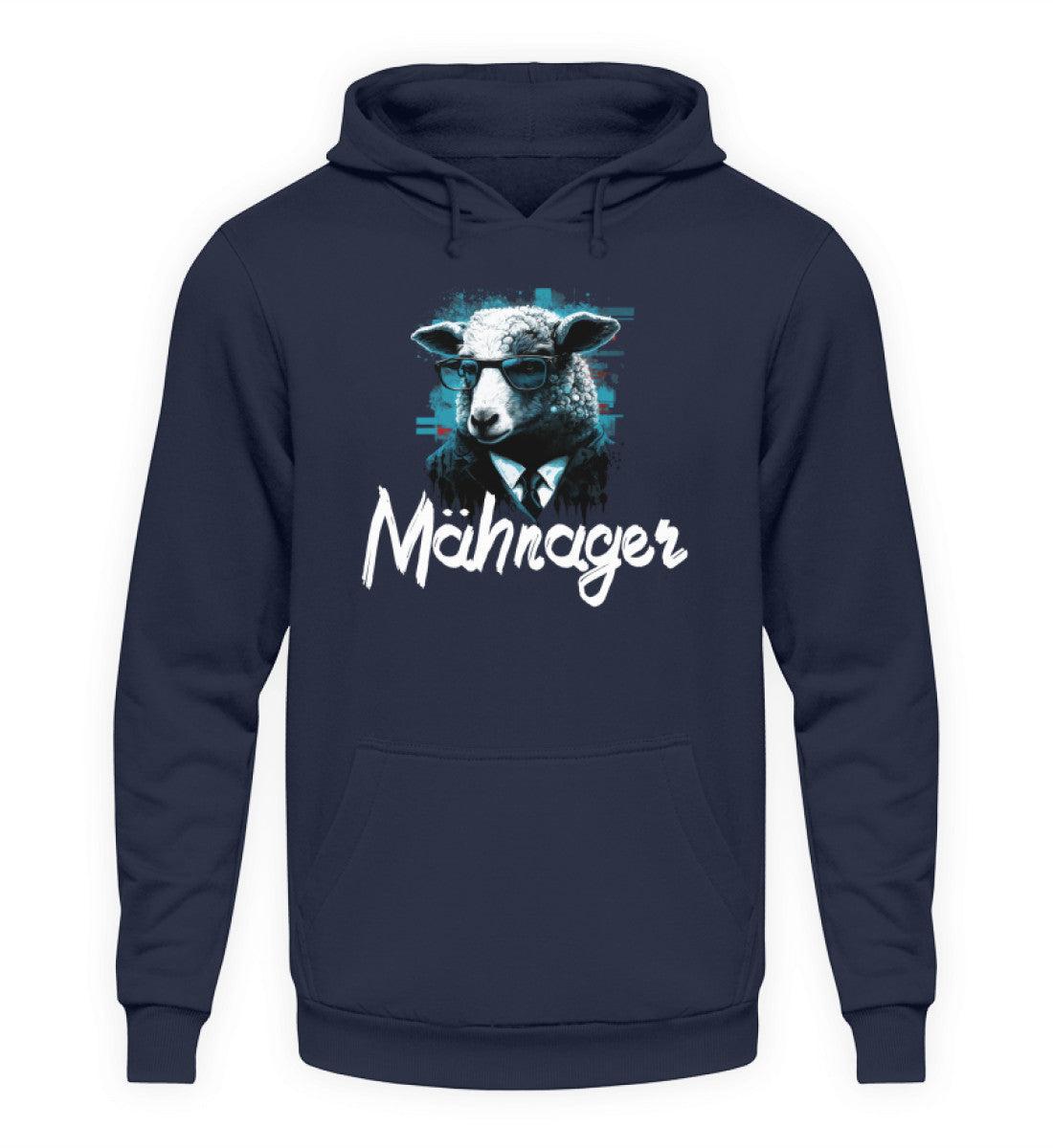 Mähnager Schaf · Unisex Kapuzenpullover Hoodie-Unisex Hoodie-Oxford Navy-XS-Agrarstarz