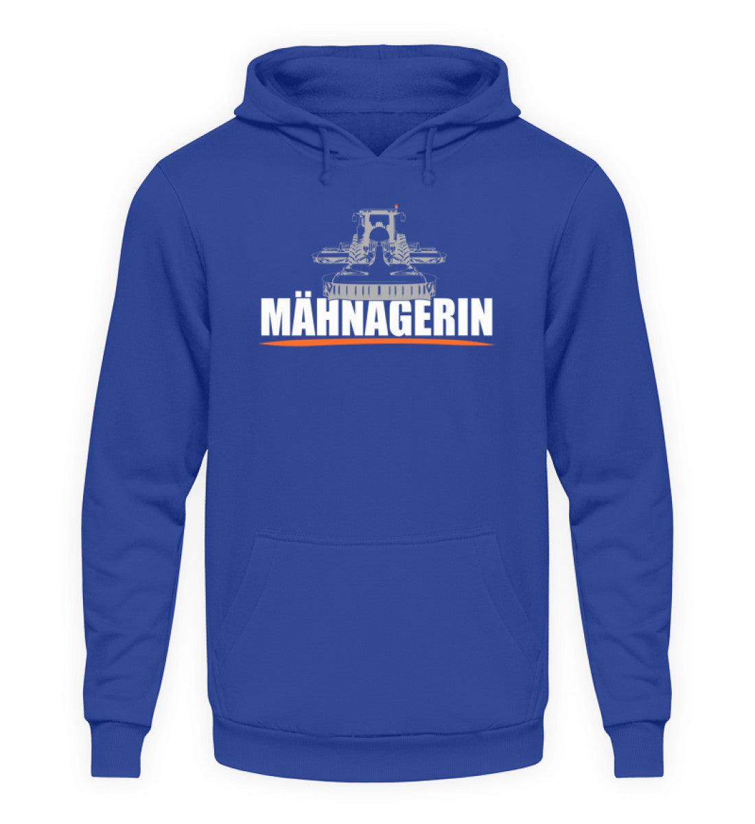 Mähnagerin Butterfly Traktor · Unisex Kapuzenpullover Hoodie-Unisex Hoodie-Royal Blue-XS-Agrarstarz