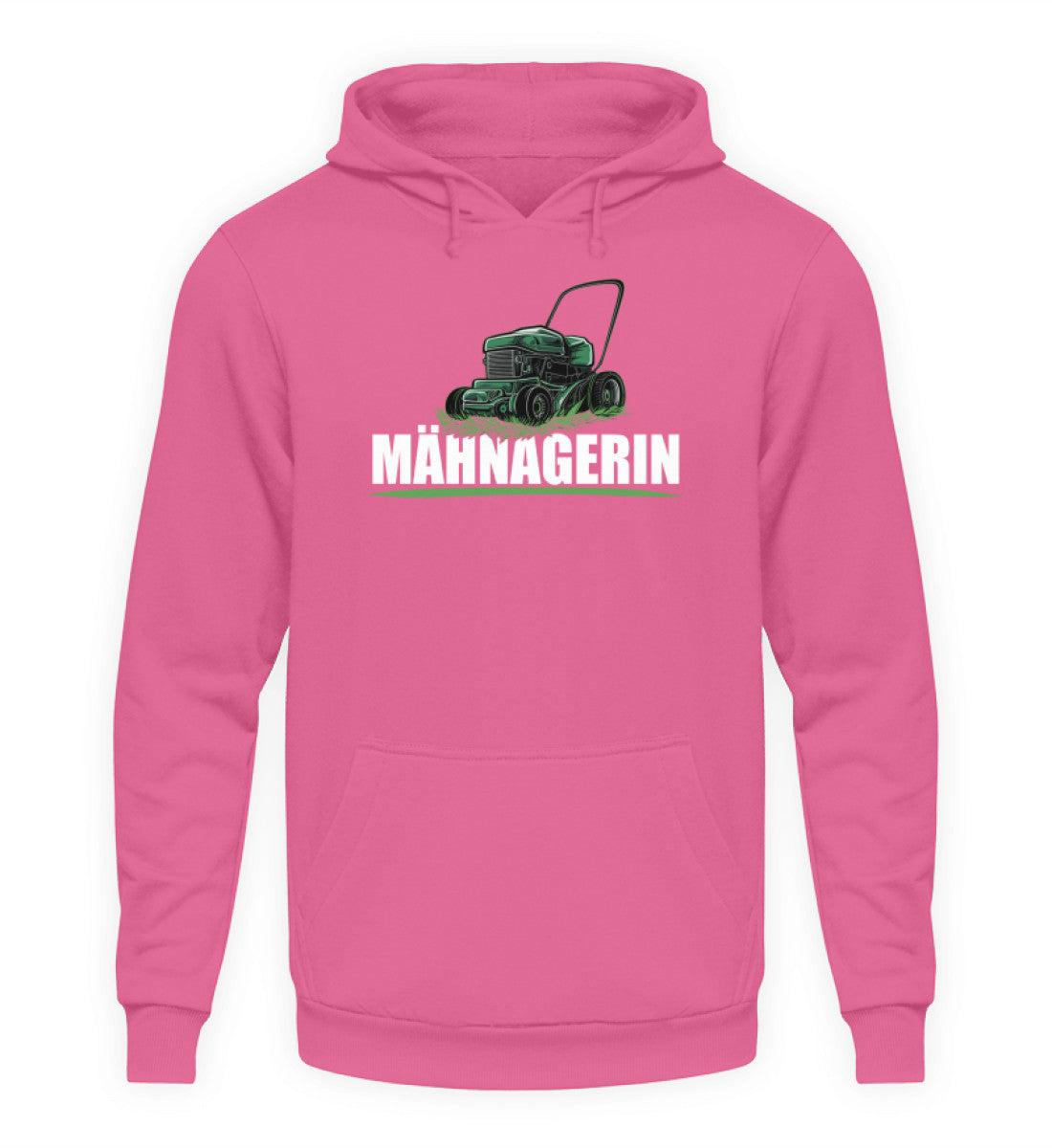 Mähnagerin Rasenmäher · Unisex Kapuzenpullover Hoodie-Unisex Hoodie-Candyfloss Pink-S-Agrarstarz