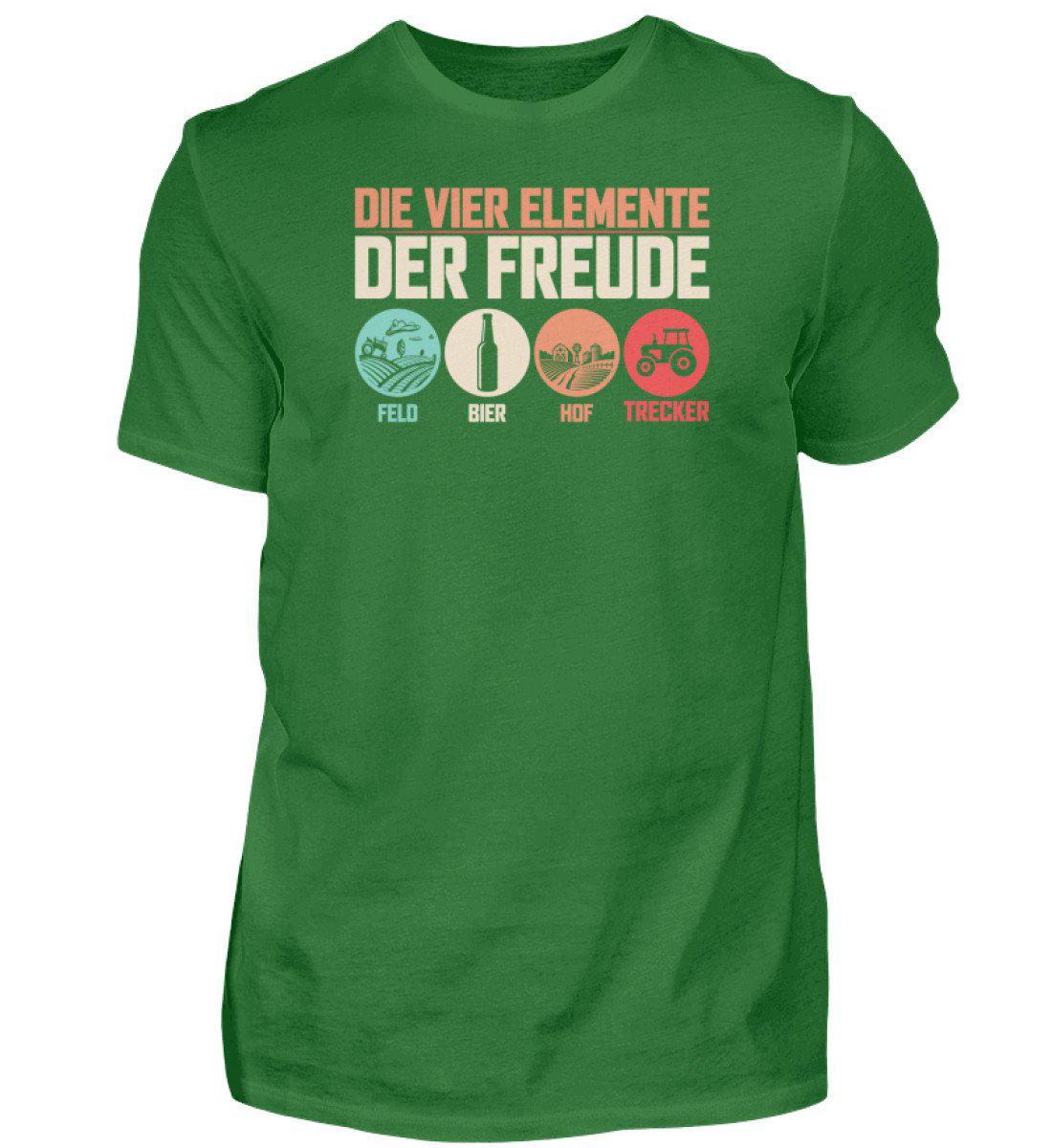 4 Elemente der Freude · Herren T-Shirt-Herren Basic T-Shirt-Kelly Green-S-Agrarstarz