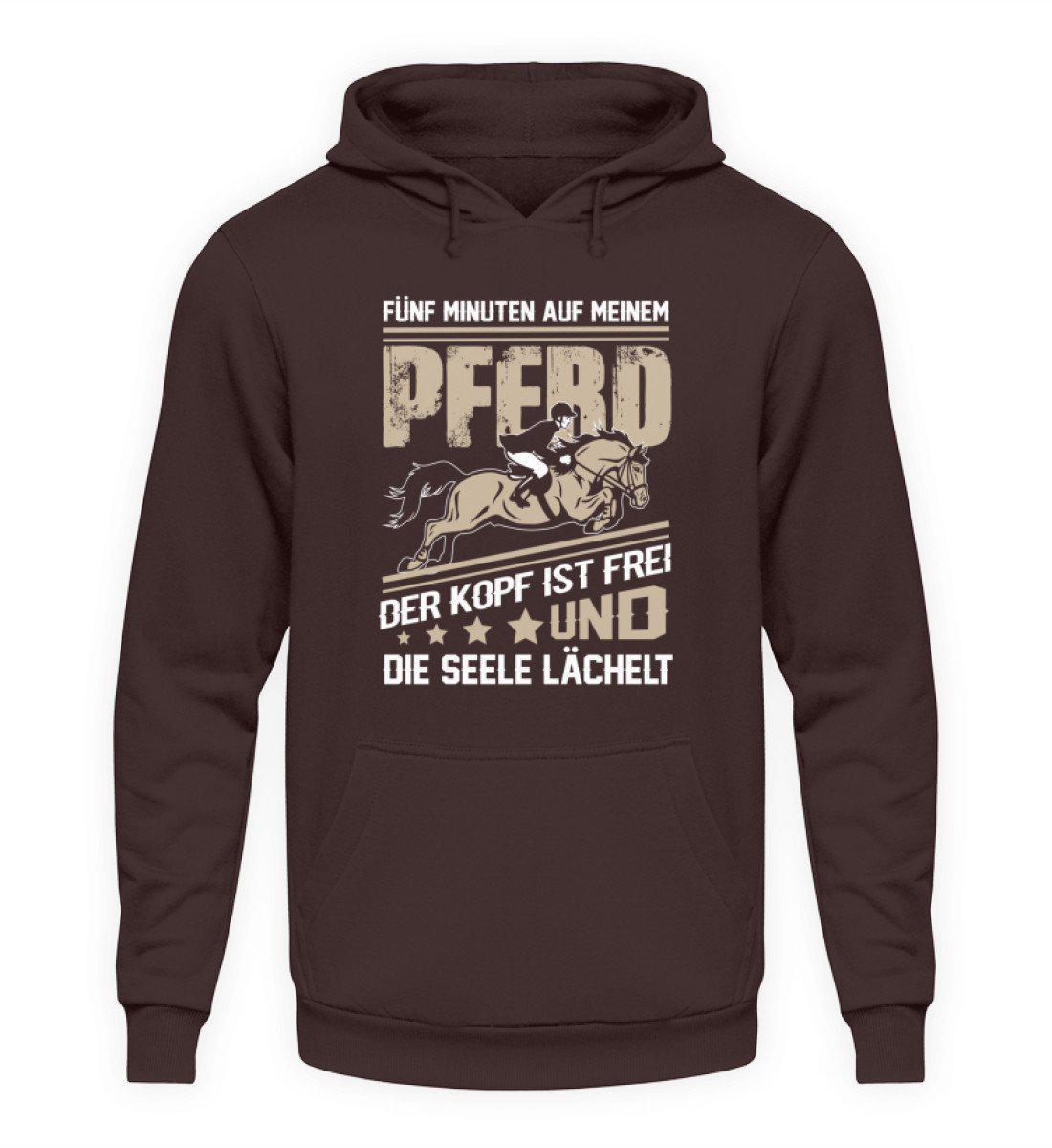 5 Minuten Pferd · Unisex Kapuzenpullover Hoodie-Unisex Hoodie-Hot Chocolate-S-Agrarstarz