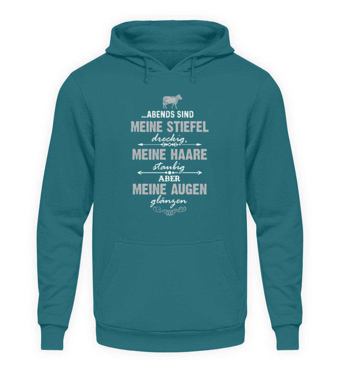 Abends Stiefel dreckig · Unisex Kapuzenpullover Hoodie-Unisex Hoodie-Airforce Blue-S-Agrarstarz