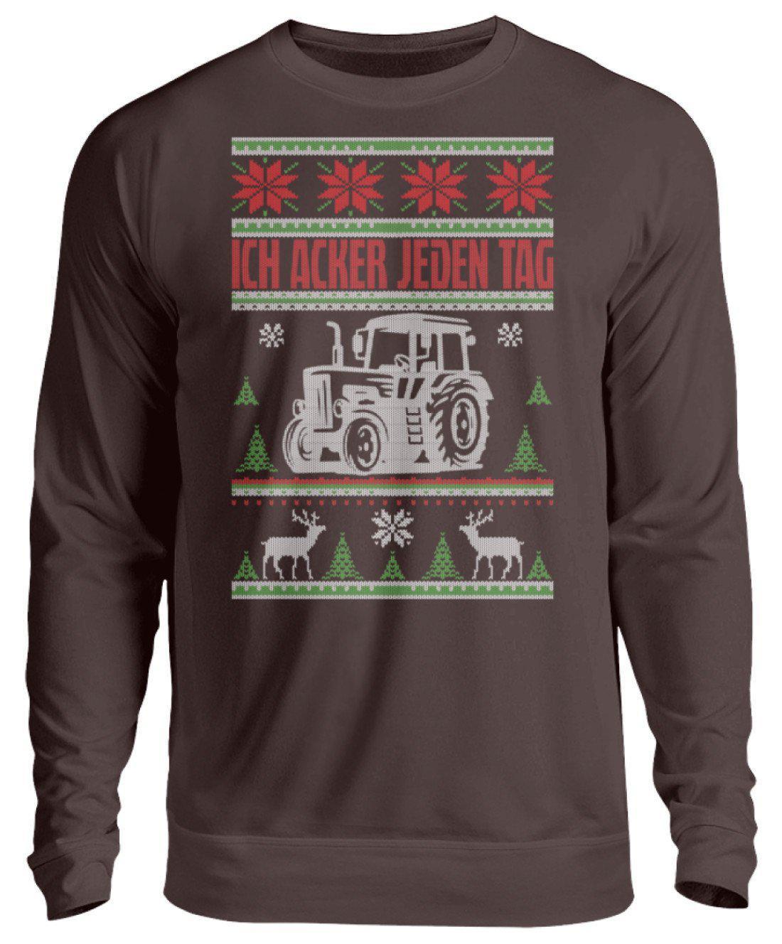Acker Tag Ugly Christmas · Unisex Sweatshirt Pullover-Unisex Sweatshirt-Hot Chocolate-S-Agrarstarz