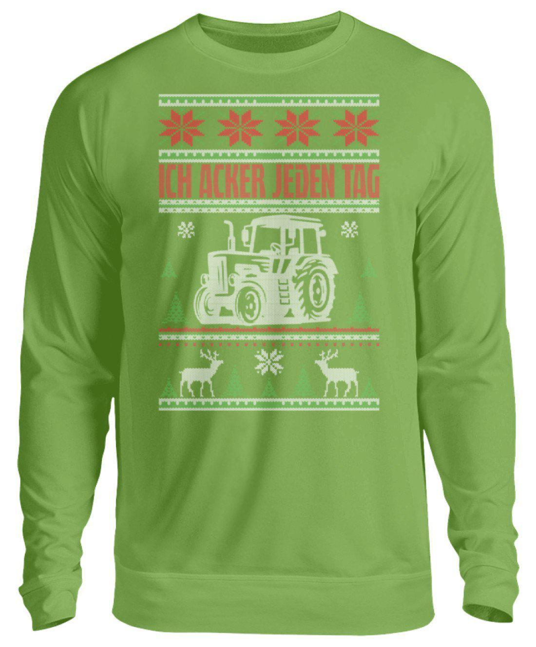 Acker Tag Ugly Christmas · Unisex Sweatshirt Pullover-Unisex Sweatshirt-LimeGreen-S-Agrarstarz