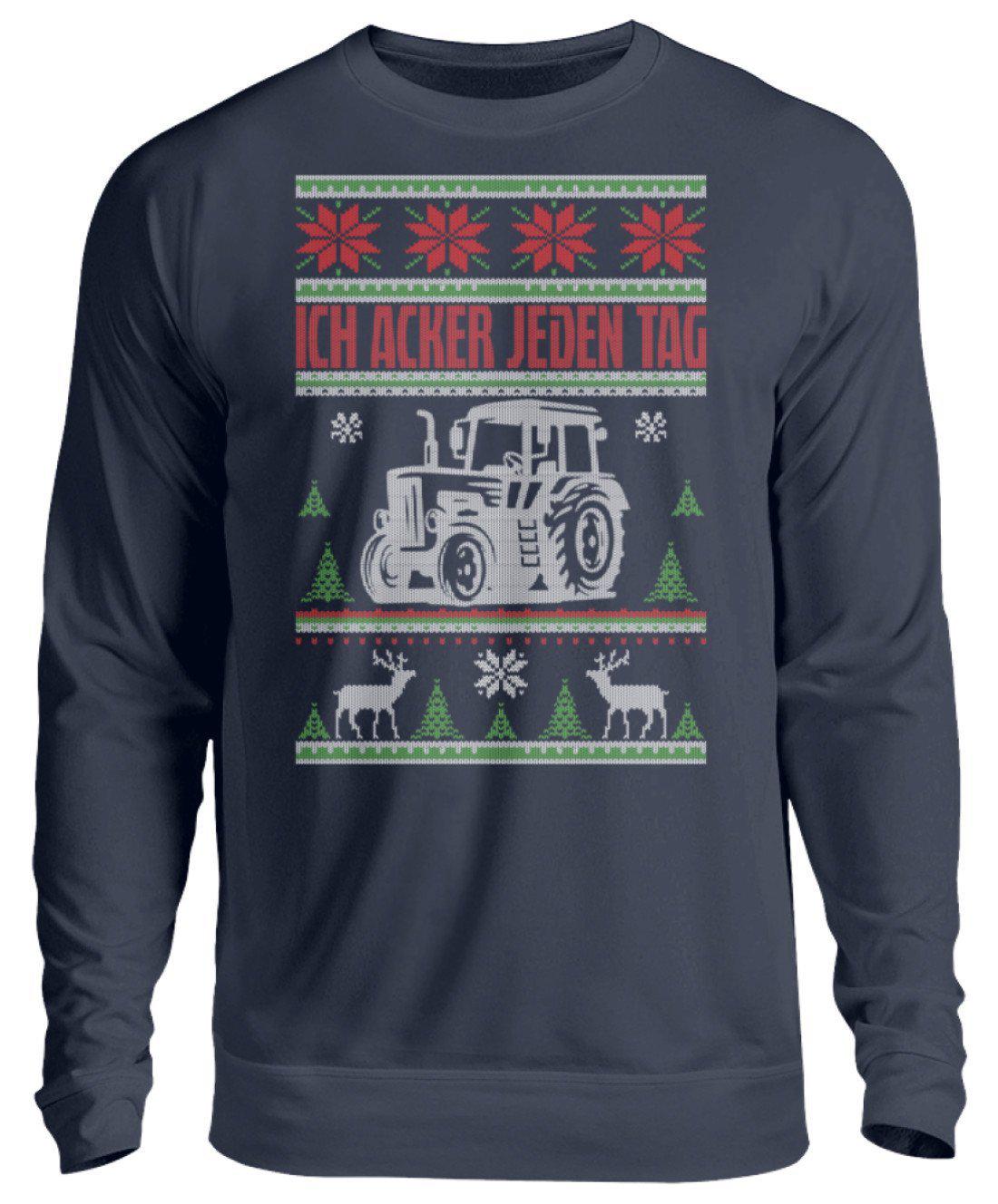 Acker Tag Ugly Christmas · Unisex Sweatshirt Pullover-Unisex Sweatshirt-Oxford Navy-S-Agrarstarz