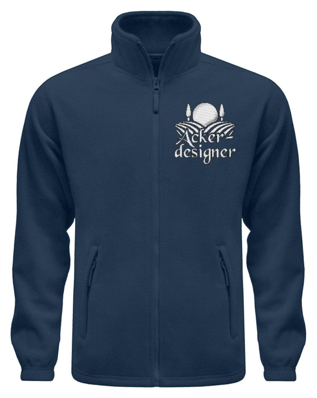 Ackerdesigner · Fleece Jacke mit Stick-Fleece Jacke mit Stick-Navy-S-Agrarstarz