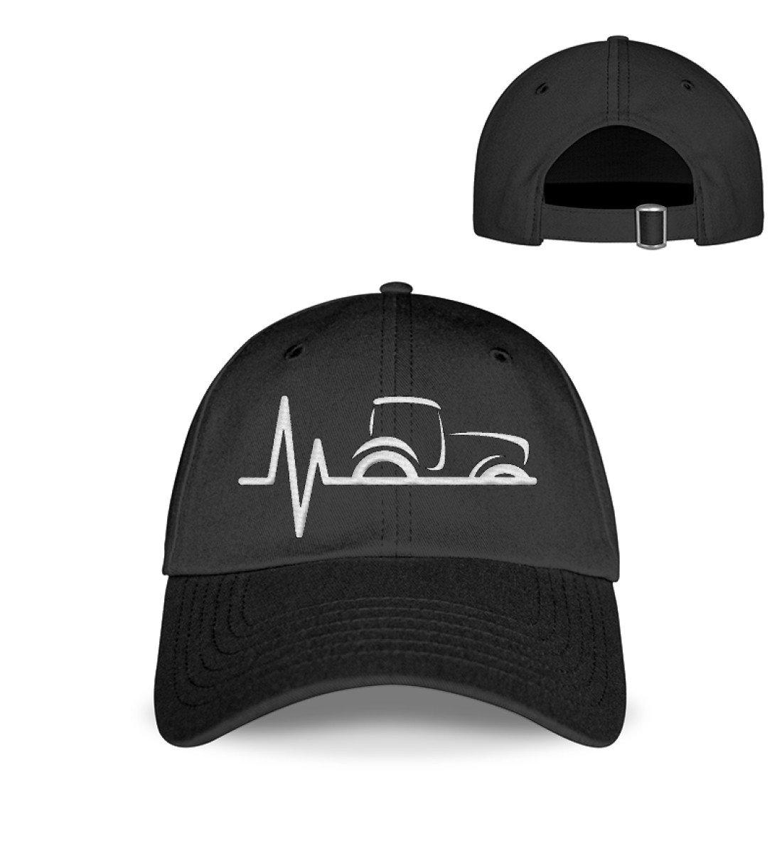 Agrarstarz Heartbeat · Kappe-Baseball Cap mit Stick-Black-Einheitsgröße-Agrarstarz