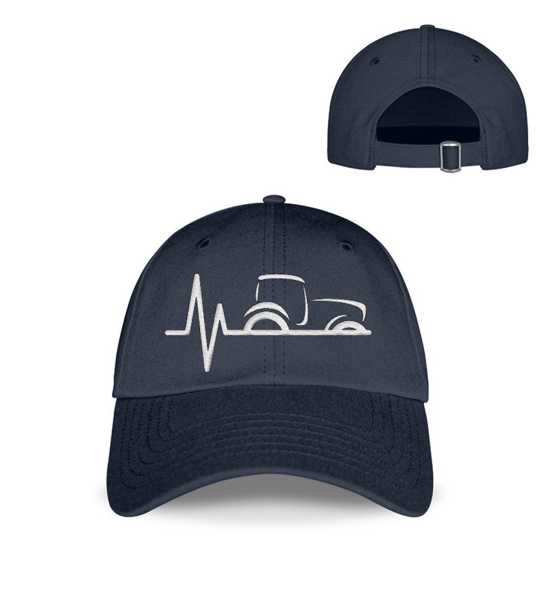 Agrarstarz Heartbeat · Kappe-Baseball Cap mit Stick-Deep Navy-Einheitsgröße-Agrarstarz