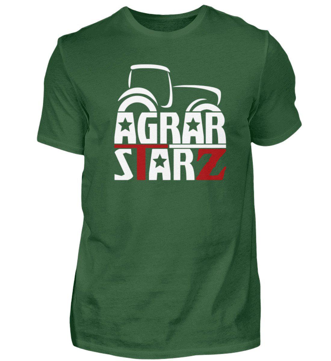 Agrarstarz · Herren T-Shirt-Herren Basic T-Shirt-Bottle Green-S-Agrarstarz