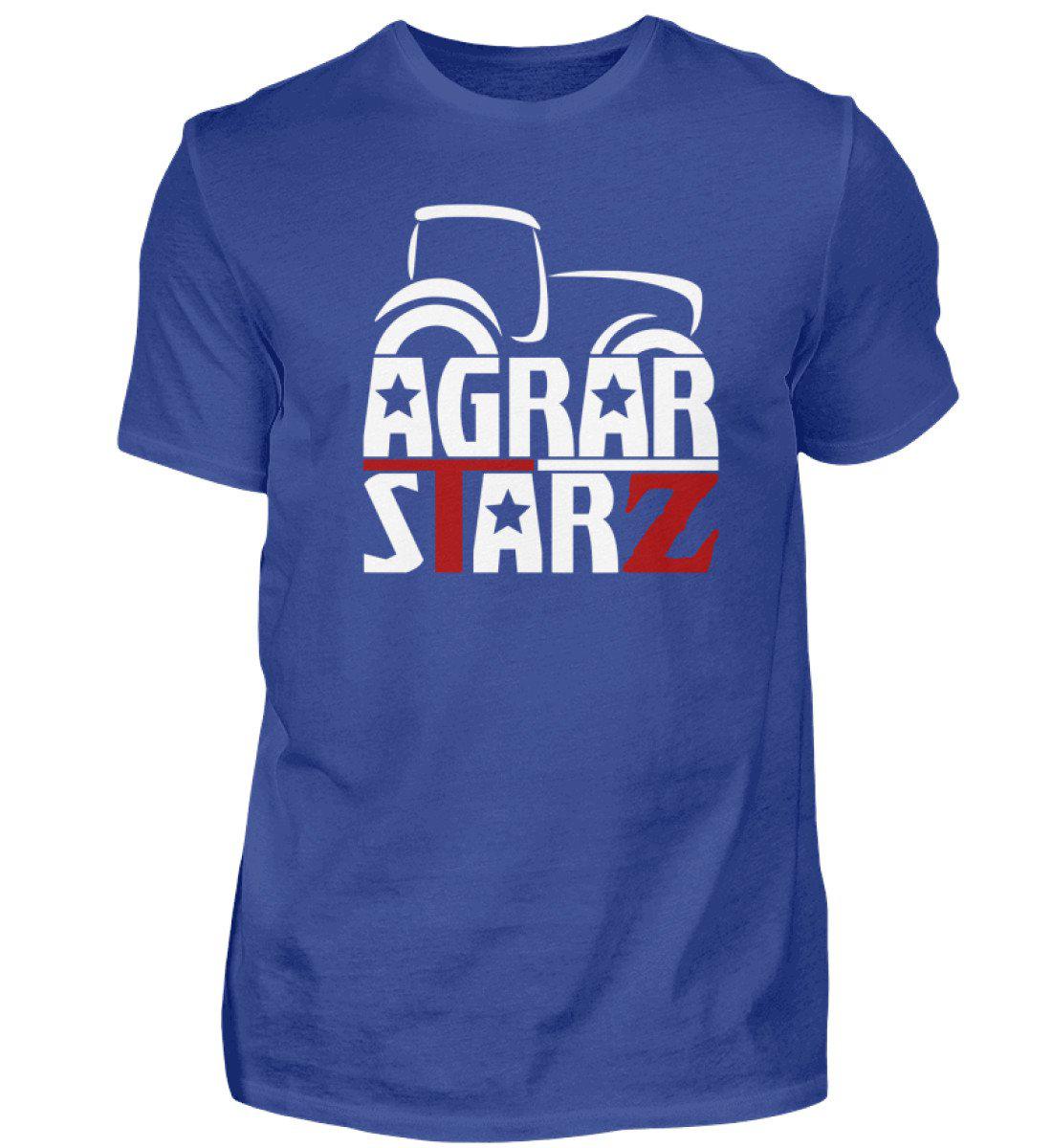 Agrarstarz · Herren T-Shirt-Herren Basic T-Shirt-Royal Blue-S-Agrarstarz