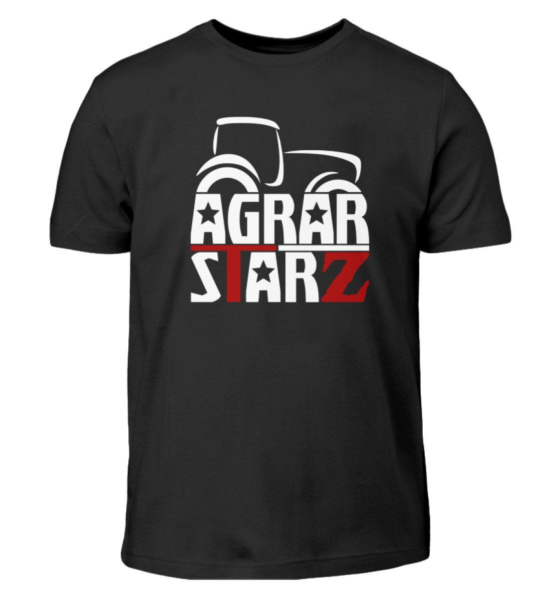 Agrarstarz · Kinder T-Shirt-Kinder T-Shirt-Black-3/4 (98/104)-Agrarstarz