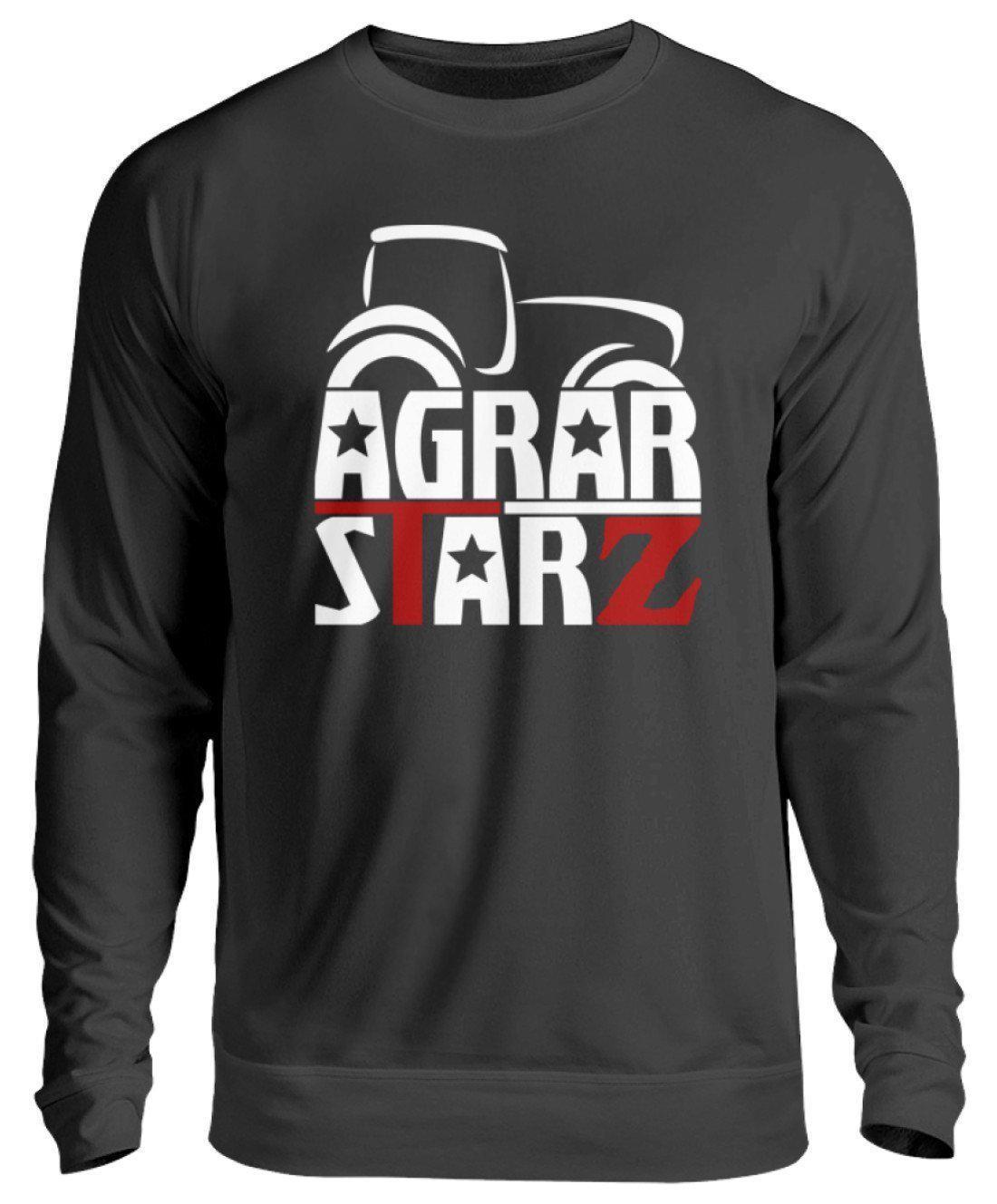 Agrarstarz · Unisex Sweatshirt Pullover-Unisex Sweatshirt-Jet Black-S-Agrarstarz