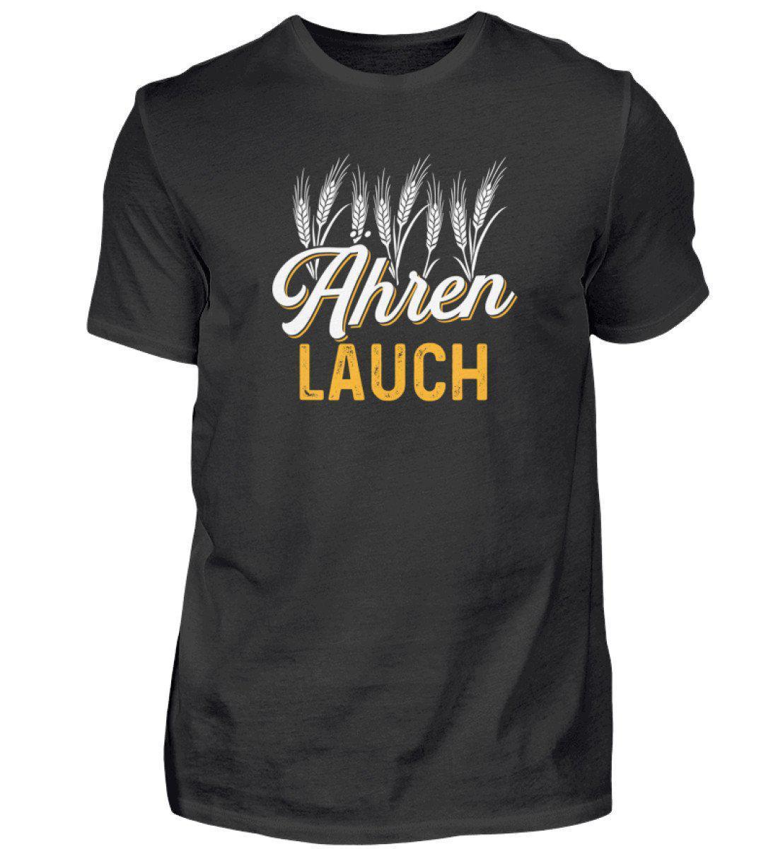 Ähren Lauch · Herren T-Shirt-Herren Basic T-Shirt-Black-S-Agrarstarz