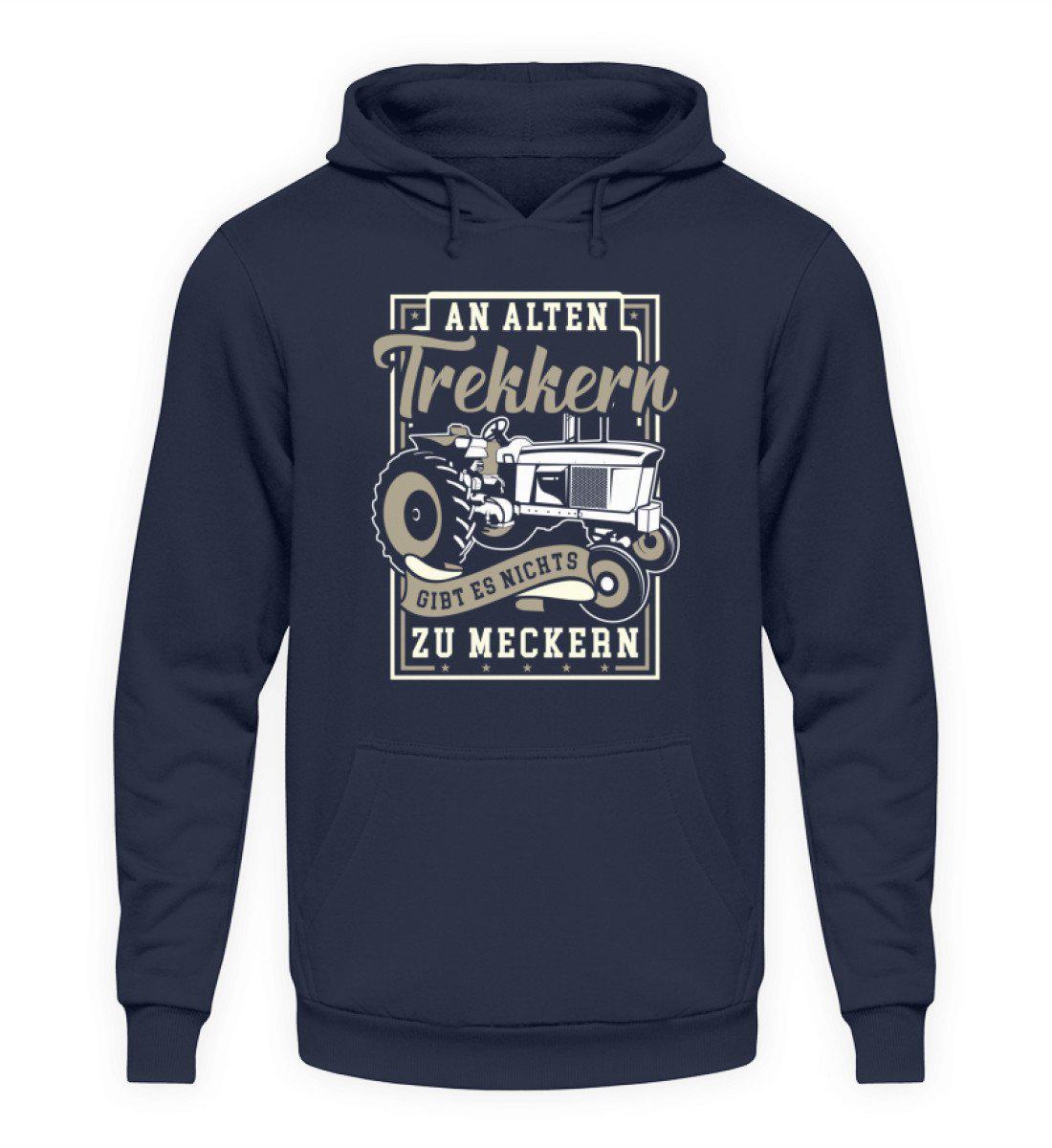 Alte Trekker meckern · Unisex Kapuzenpullover Hoodie-Unisex Hoodie-Oxford Navy-L-Agrarstarz