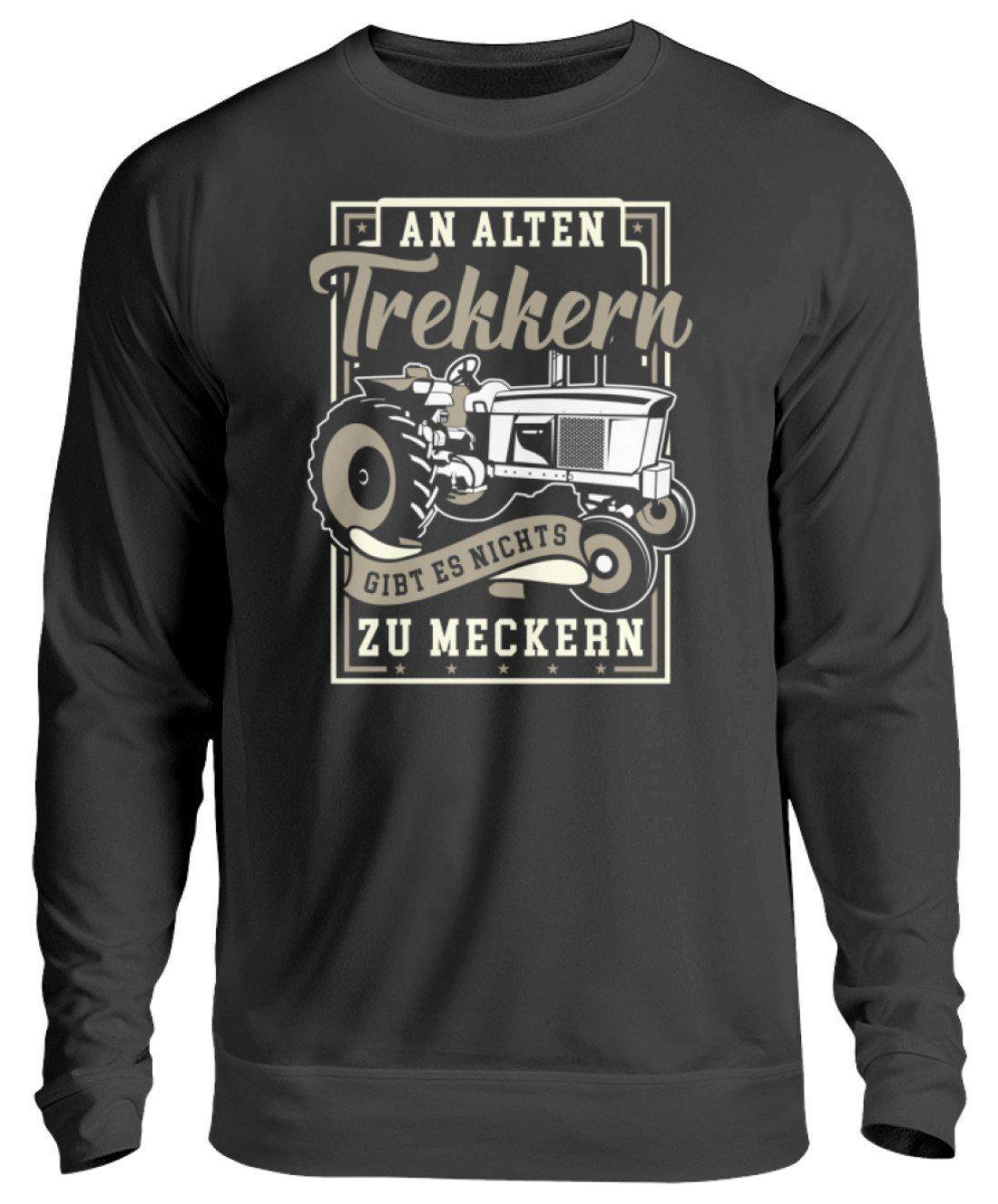 Alte Trekker meckern · Unisex Sweatshirt Pullover-Unisex Sweatshirt-Jet Black-S-Agrarstarz