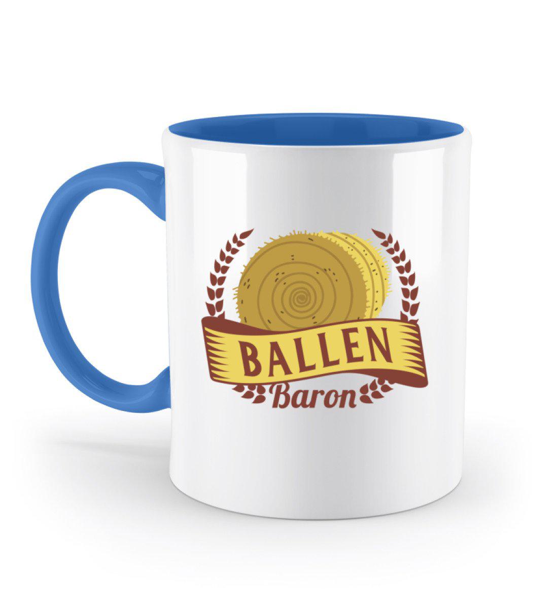 Ballen Baron · Keramik Tasse zweifarbig-Keramik Tasse Zweifarbig-Blue-330ml-Agrarstarz