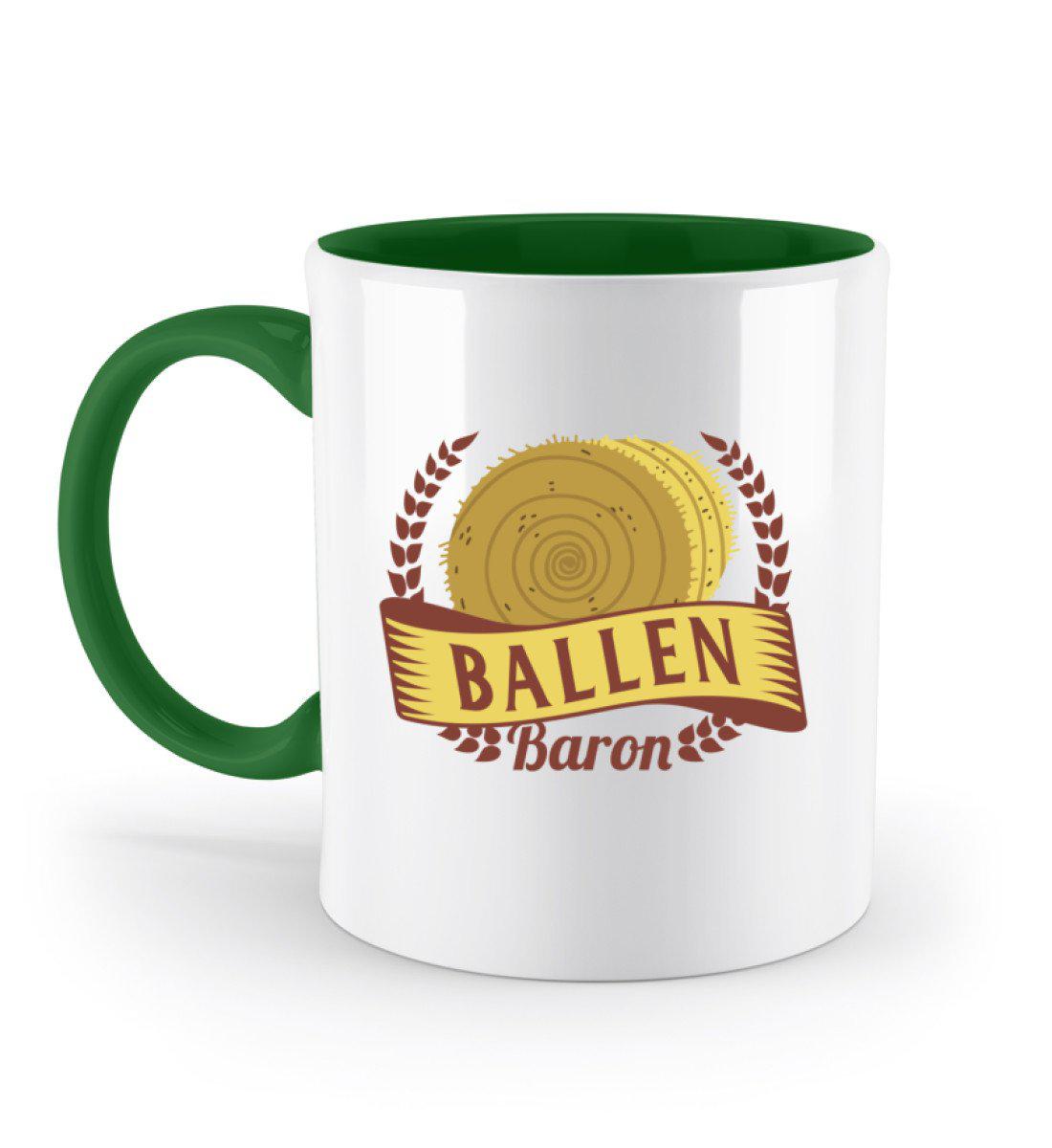 Ballen Baron · Keramik Tasse zweifarbig-Keramik Tasse Zweifarbig-Irish Green-330ml-Agrarstarz