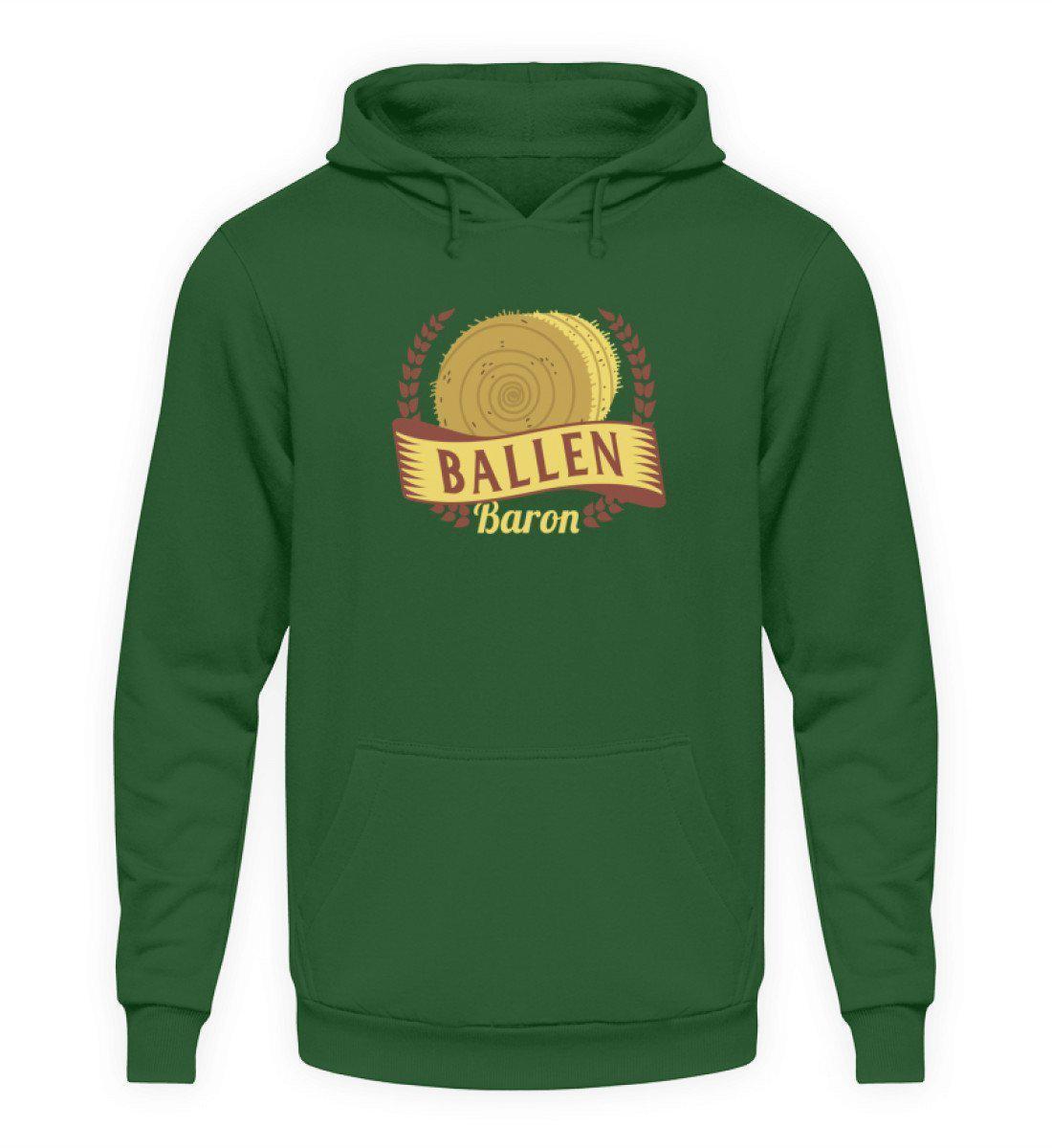 Ballen Baron · Unisex Kapuzenpullover Hoodie-Unisex Hoodie-Bottle Green-L-Agrarstarz